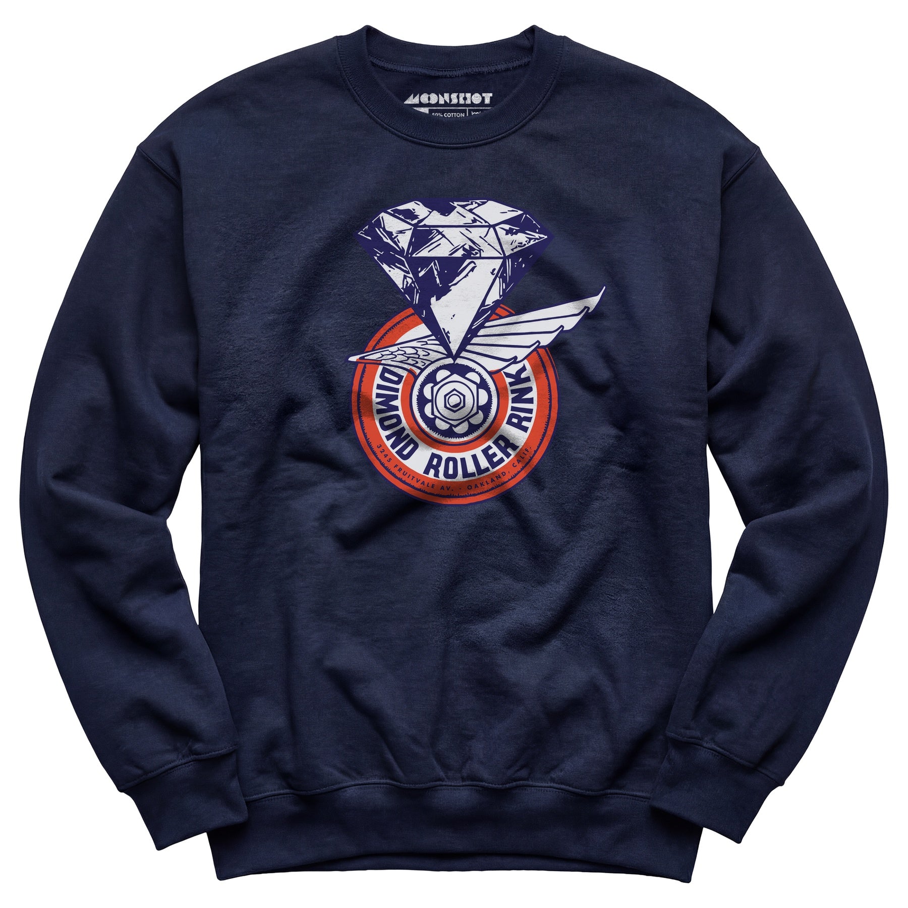 Dimond Roller Rink - Oakland, CA - Vintage Roller Rink - Unisex Sweatshirt