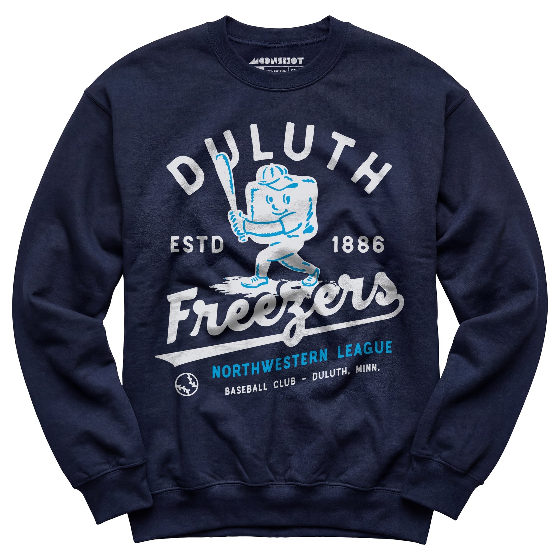 Duluth Freezers - Minnesota - Vintage Defunct Baseball Teams - Unisex Sweatshirt