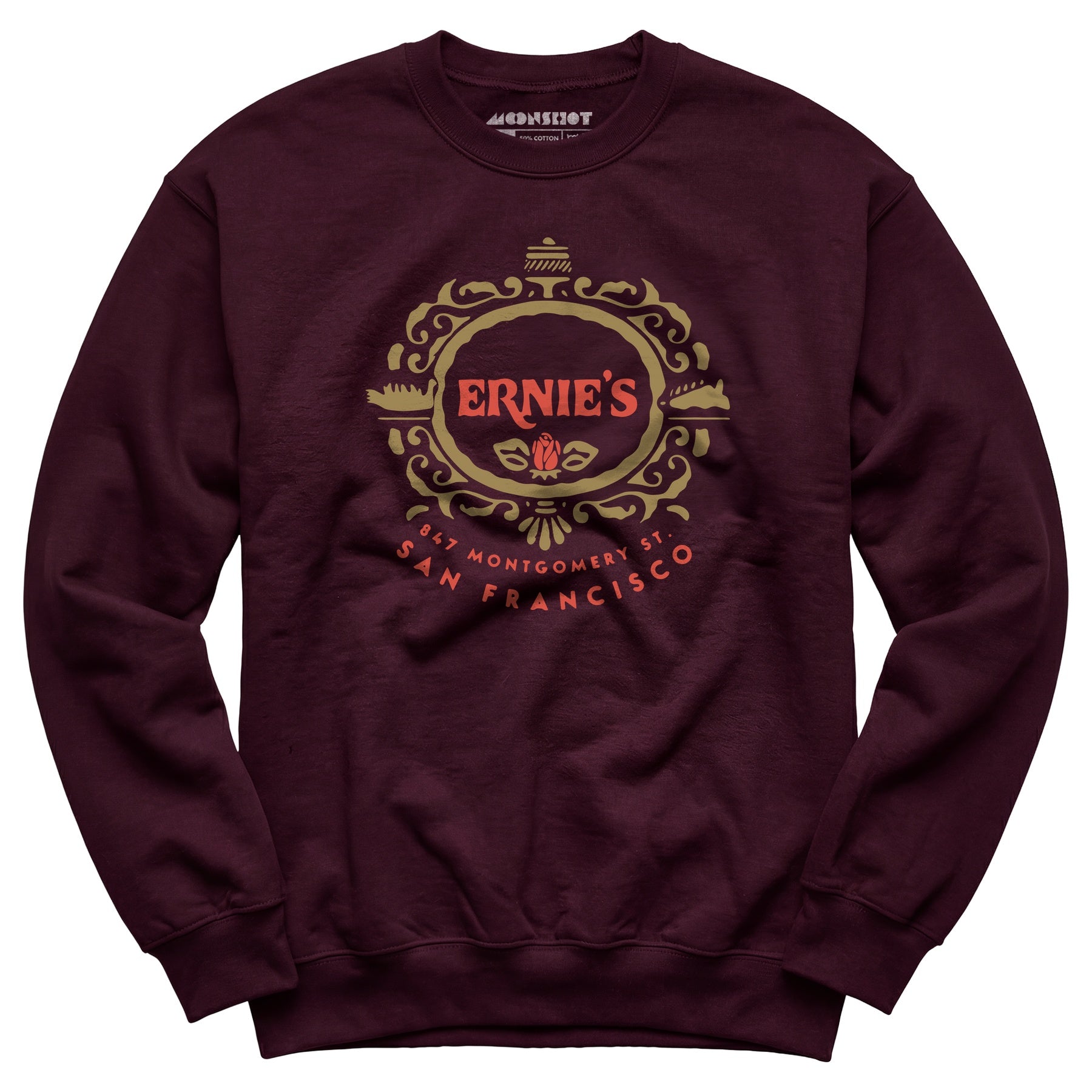 Ernie's - San Francisco, CA - Vintage Restaurant - Unisex Sweatshirt