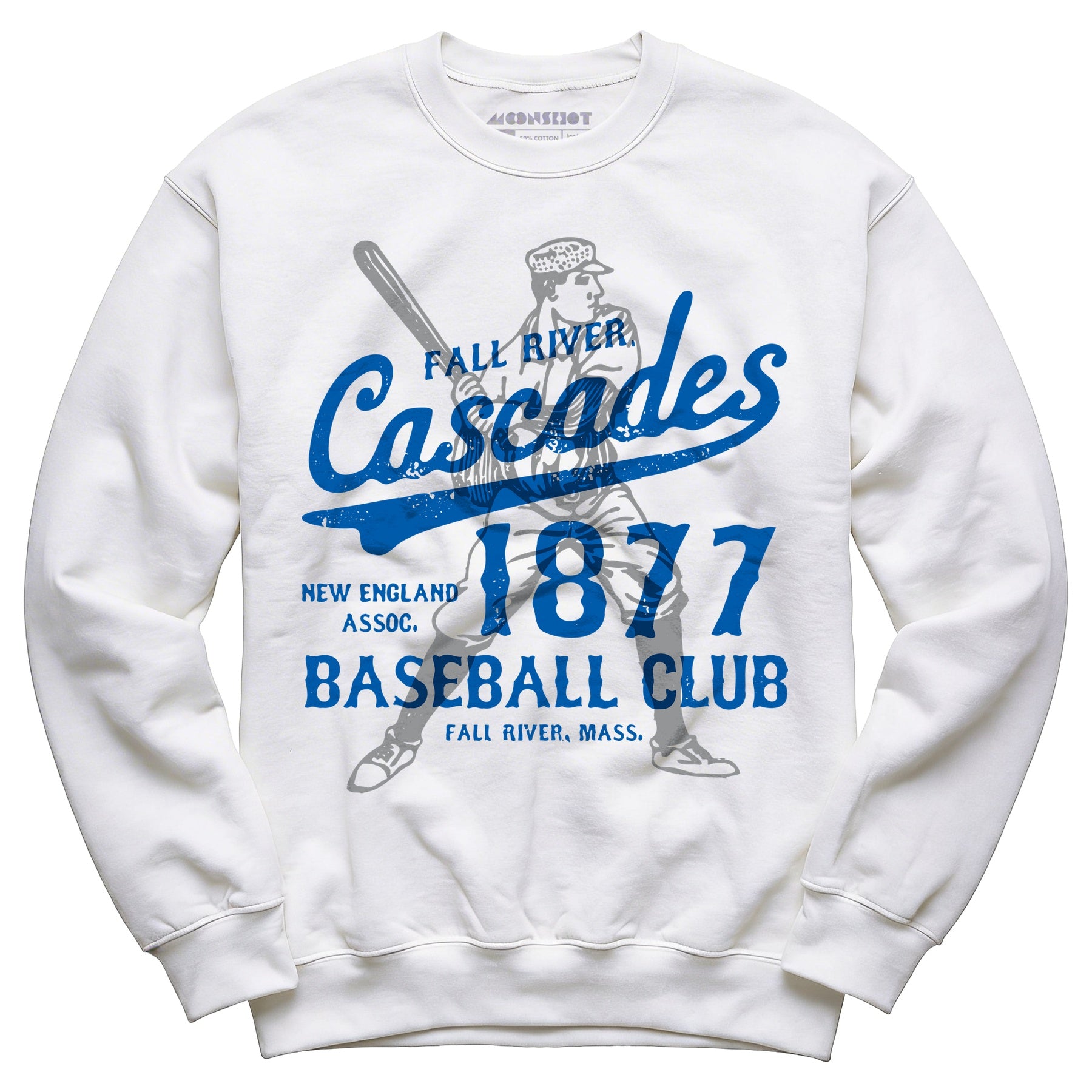 Fall River Cascades - Massachusetts - Vintage Defunct Baseball Teams - Unisex Sweatshirt
