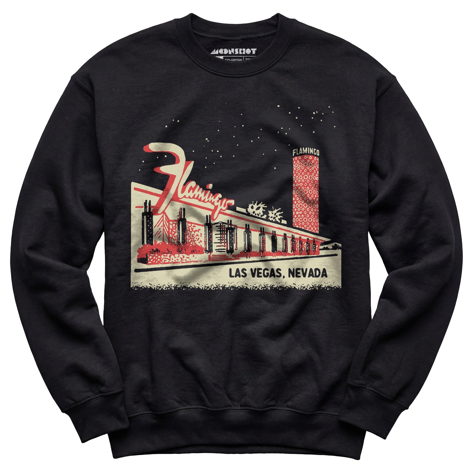 Flamingo Hotel Retro Vintage Las Vegas - Unisex Sweatshirt