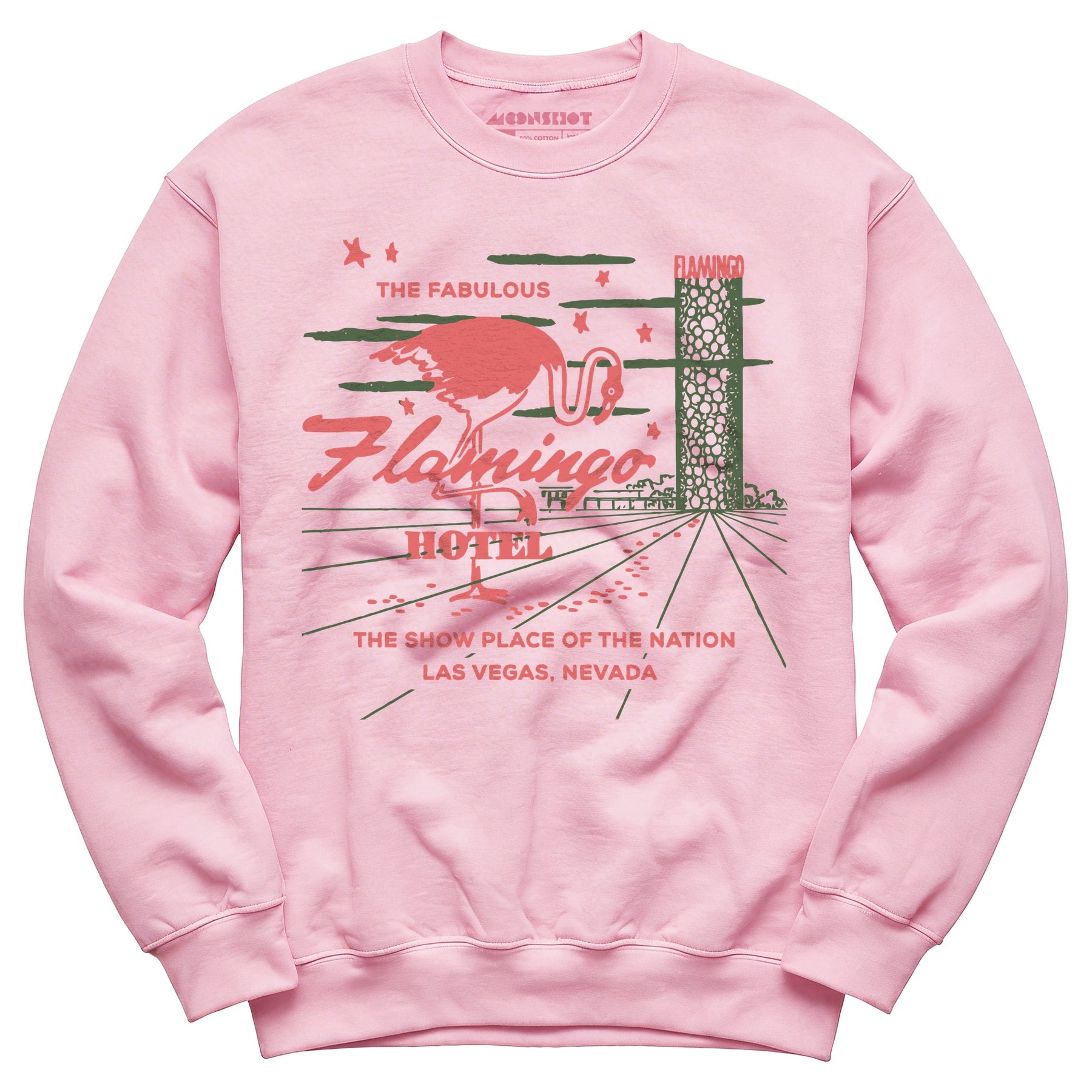 Flamingo Hotel v4 - Vintage Las Vegas - Unisex Sweatshirt