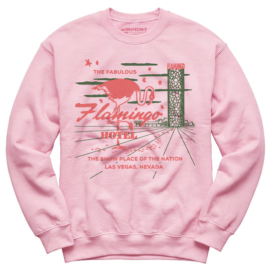 Flamingo Hotel v4 - Vintage Las Vegas - Unisex Sweatshirt