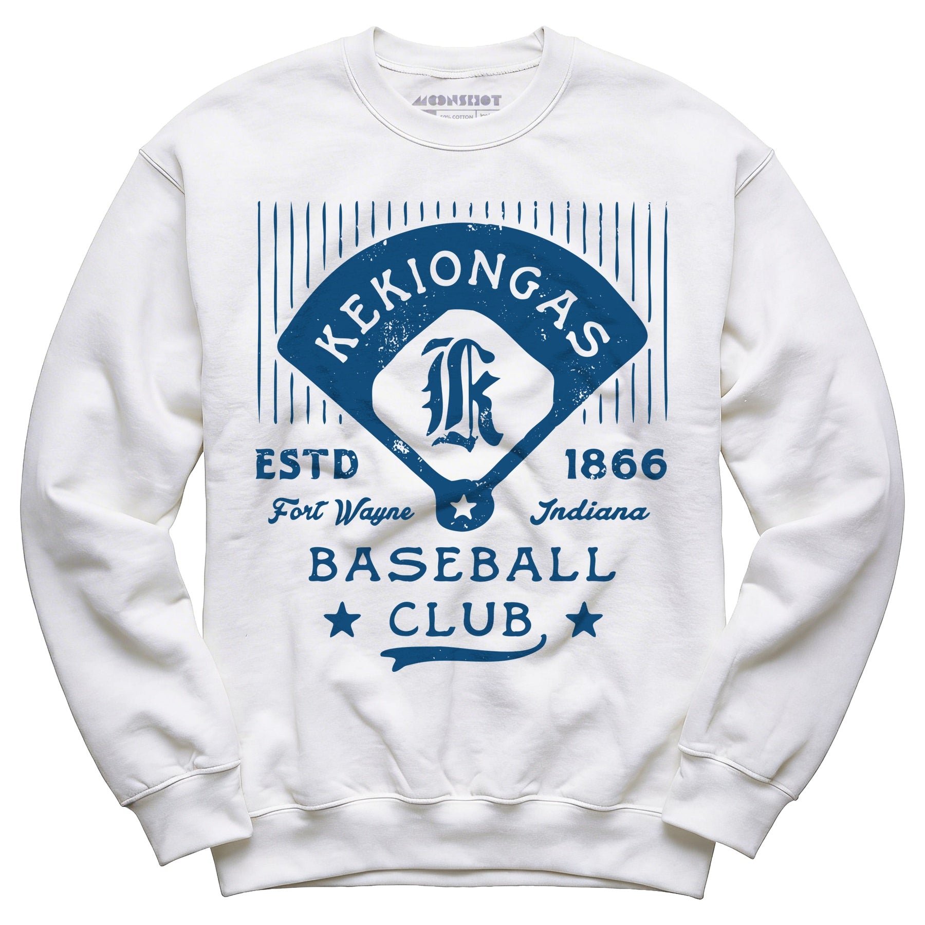 Fort Wayne Kekiongas - Indiana - Vintage Defunct Baseball Teams - Unisex Sweatshirt