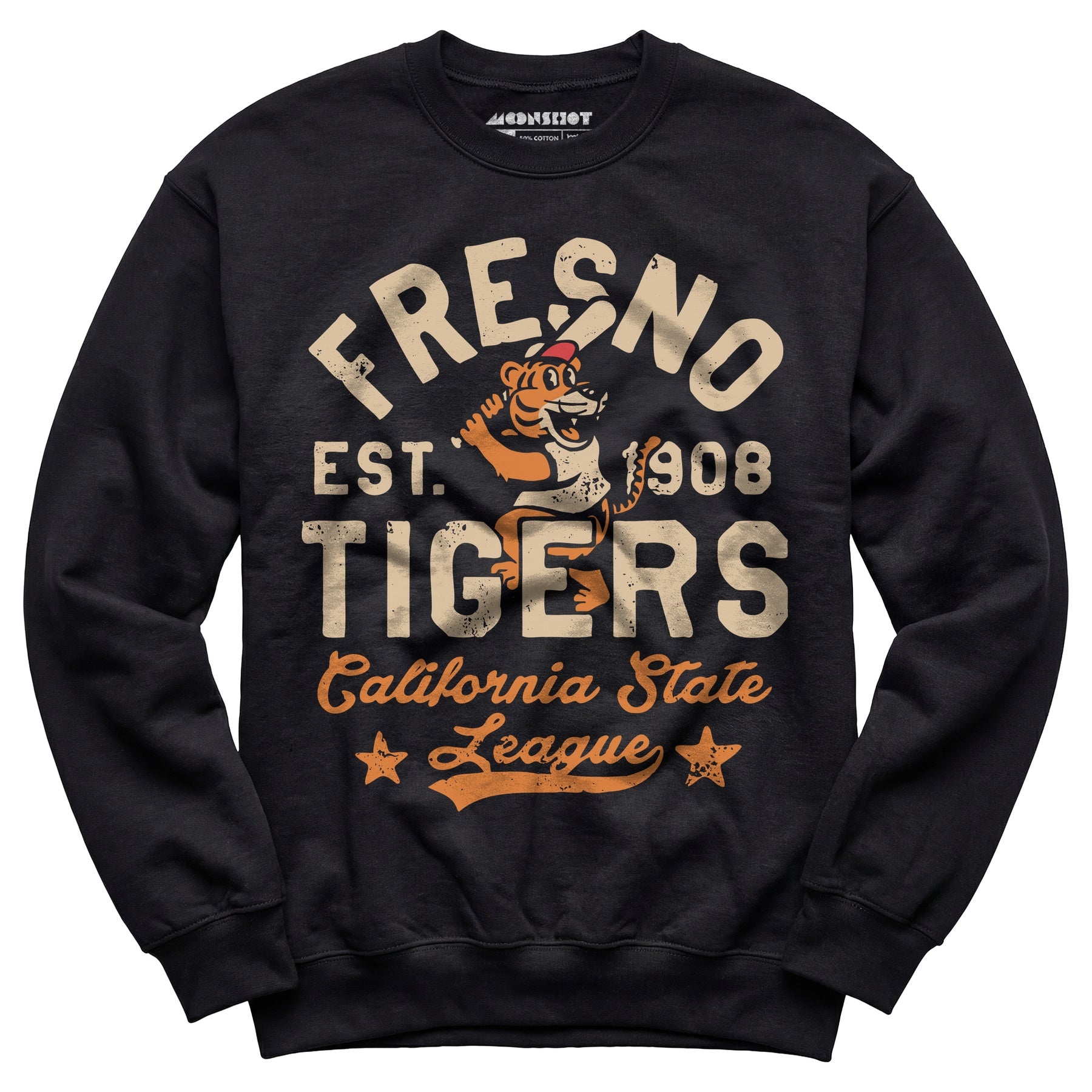 Fresno Tigers - California - Vintage Defunct Baseball Teams - Unisex Sweatshirt