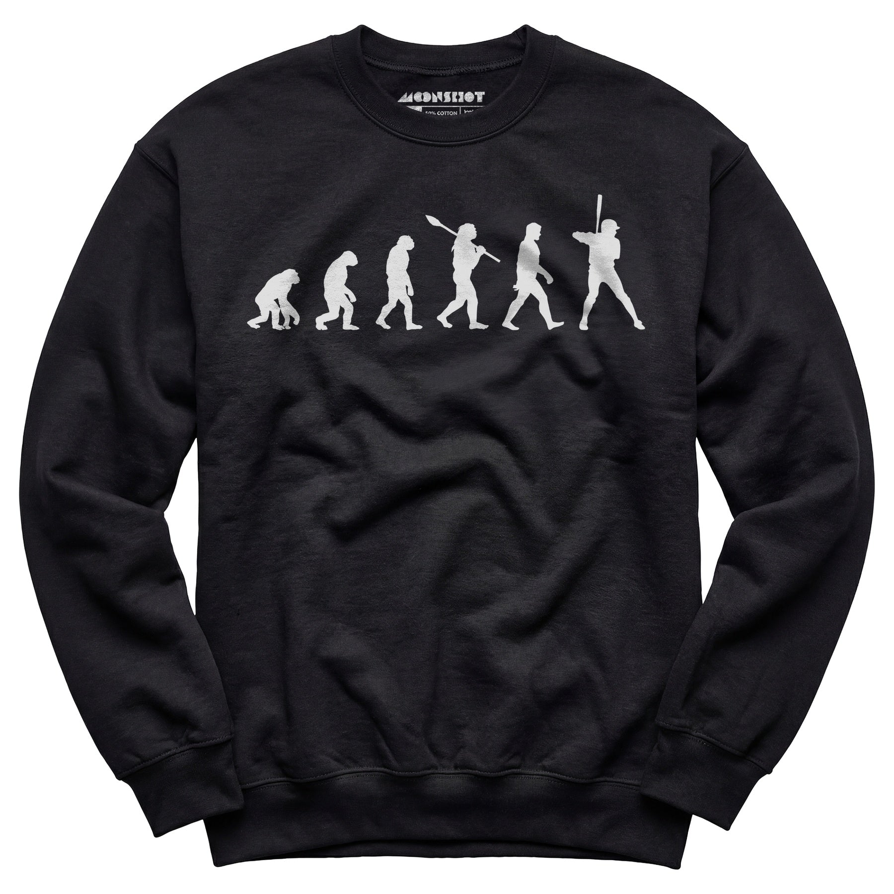 Funny Baseball Evolution - Unisex Sweatshirt