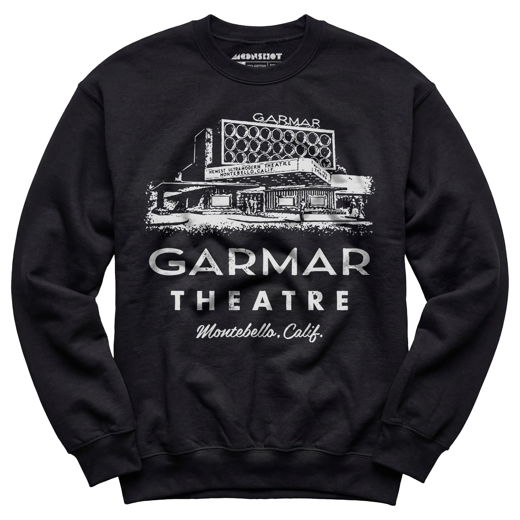 Garmar Theatre - Montebello, CA - Vintage Theatre - Unisex Sweatshirt