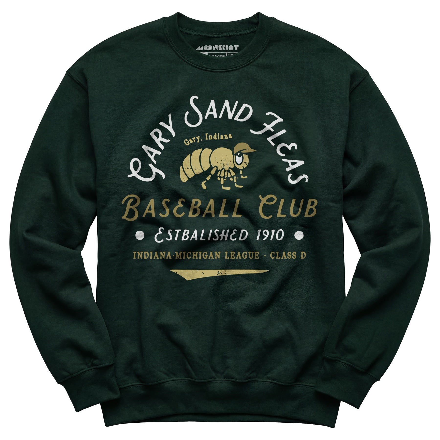 Gary Sand Fleas - Indiana - Vintage Defunct Baseball Teams - Unisex Sweatshirt