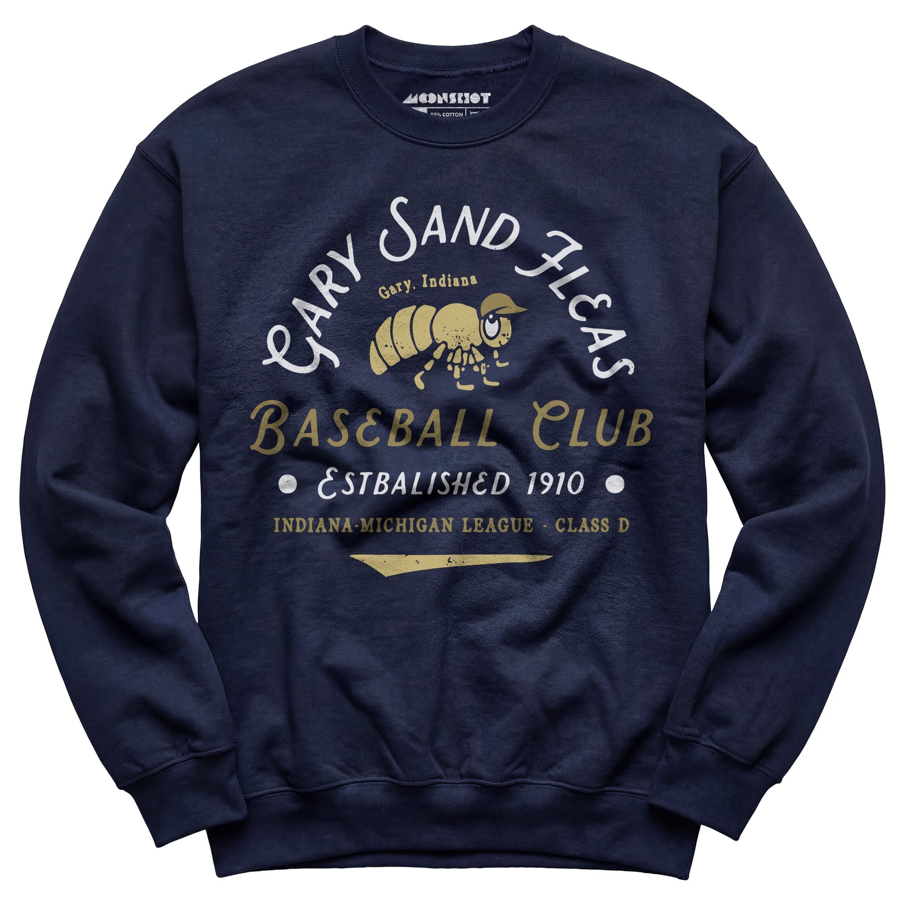 Gary Sand Fleas - Indiana - Vintage Defunct Baseball Teams - Unisex Sweatshirt