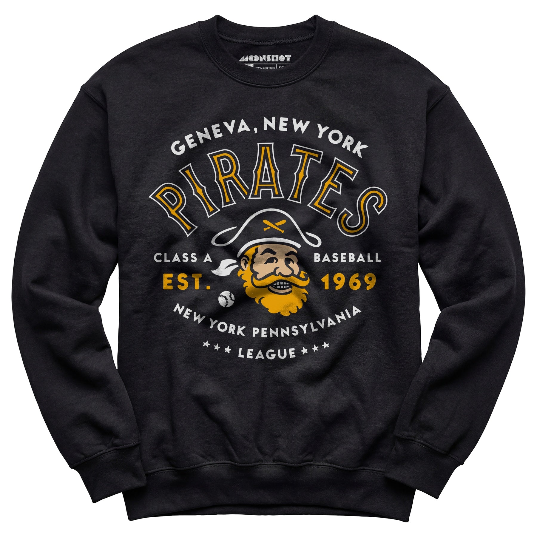 Geneva Pirates - New York - Vintage Defunct Baseball Teams - Unisex Sweatshirt
