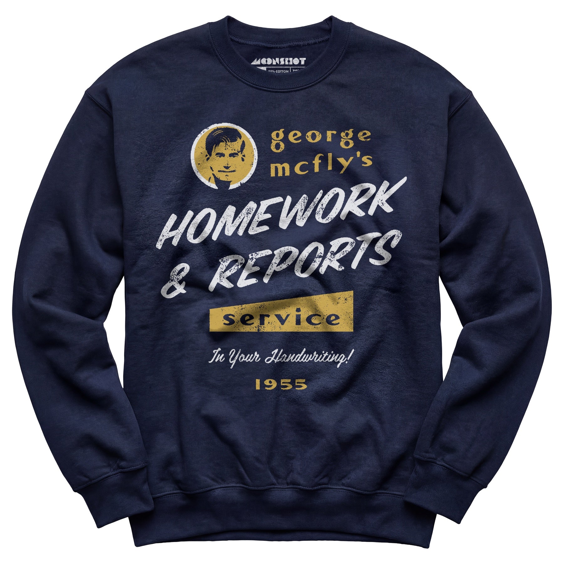 George McFly's Homework & Reports Service - Unisex Sweatshirt