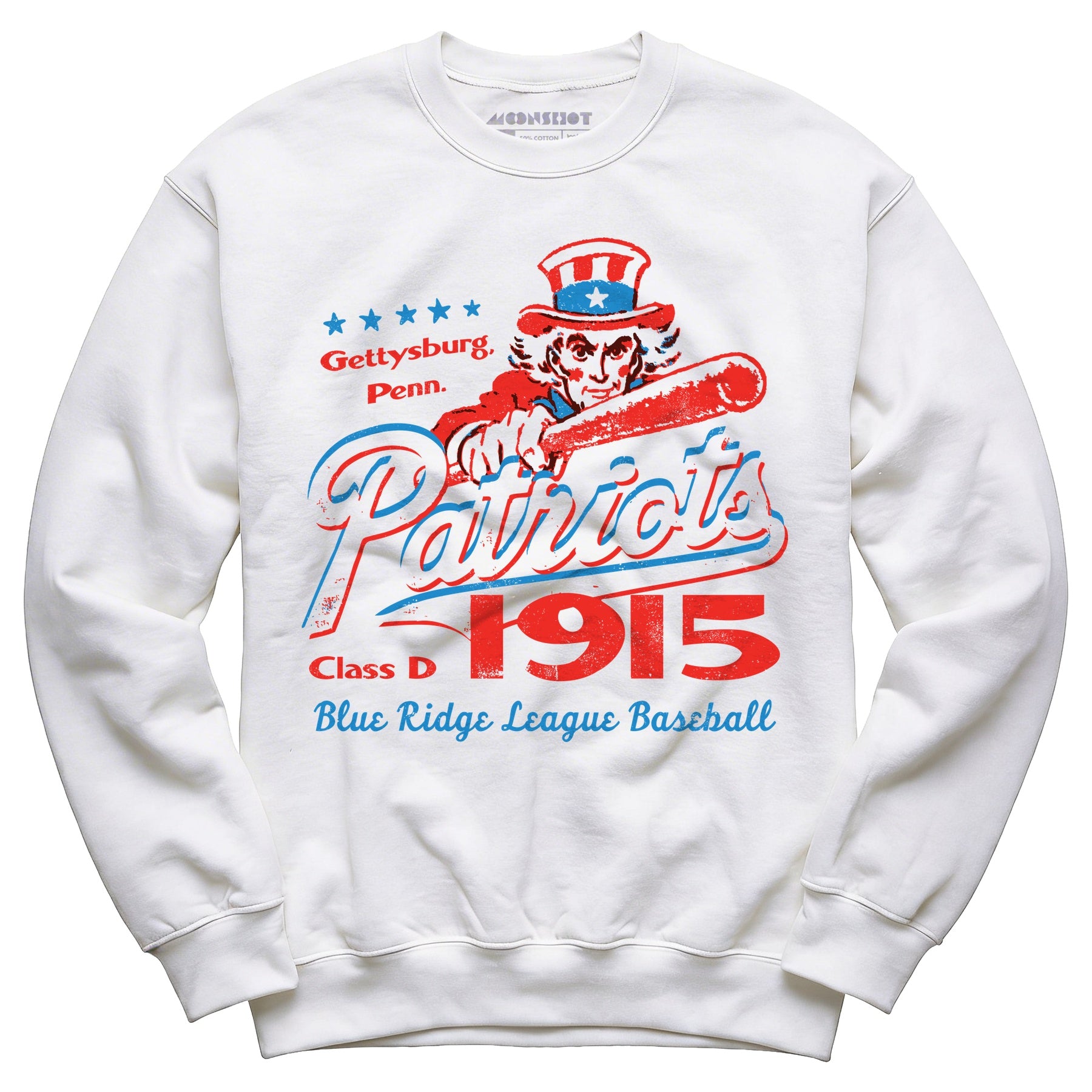 Gettysburg Patriots - Pennsylvania - Vintage Defunct Baseball Teams - Unisex Sweatshirt