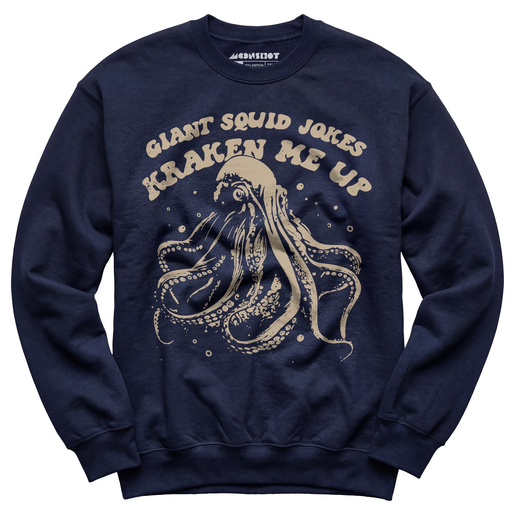 Giant Squid Jokes Kraken Me Up - Unisex Sweatshirt