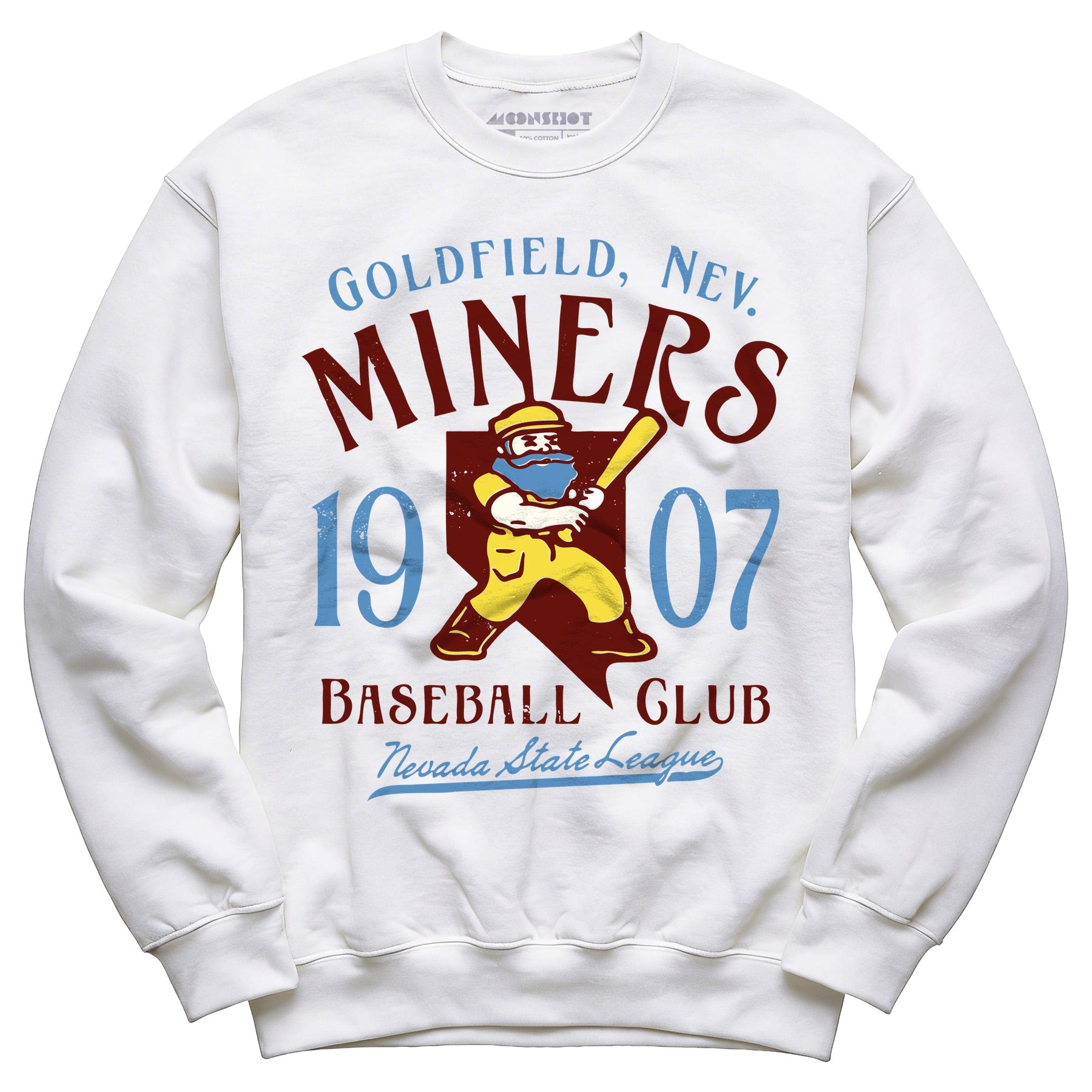 Goldfield Miners - Nevada - Vintage Defunct Baseball Teams - Unisex Sweatshirt