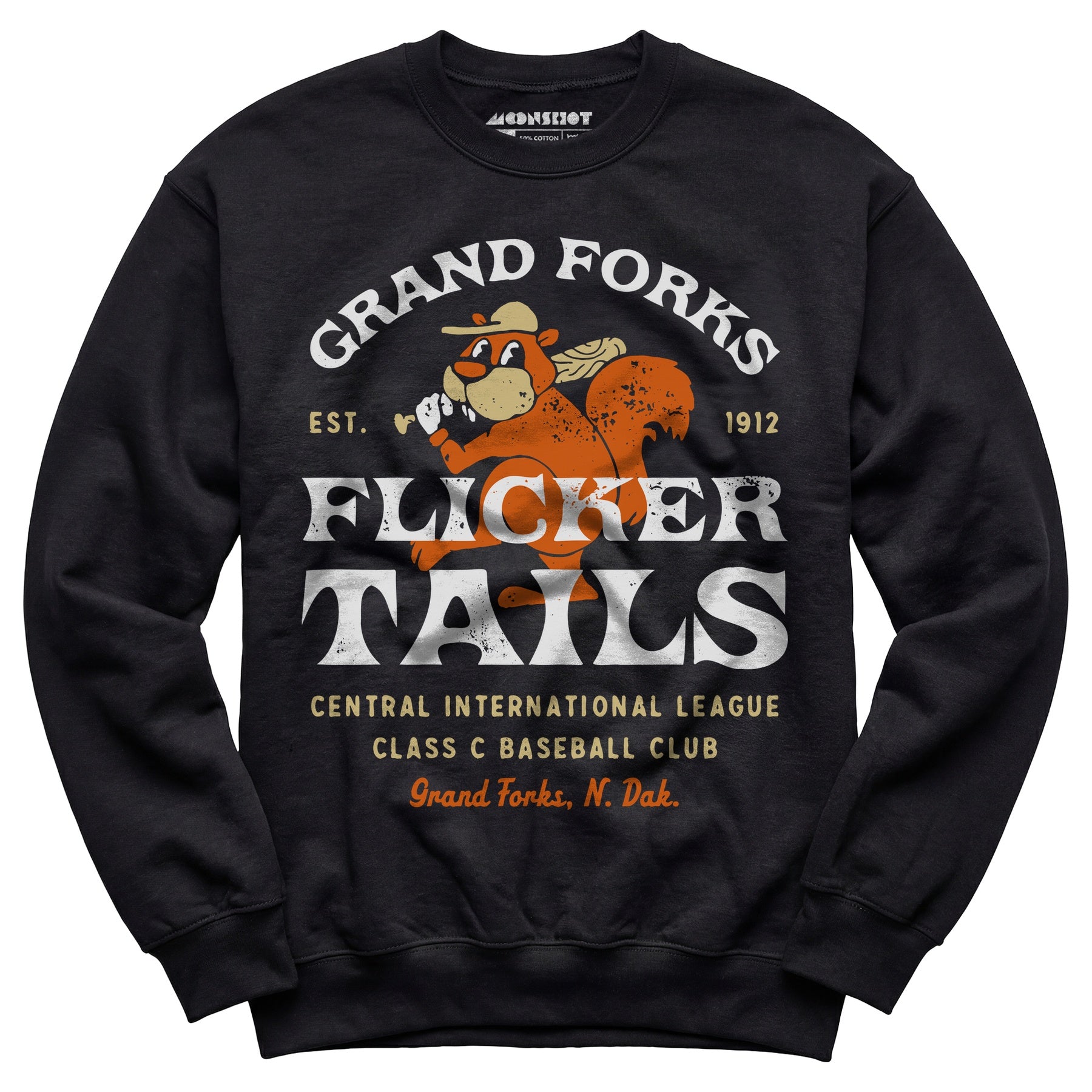 Grand Forks Flickertails - North Dakota - Vintage Defunct Baseball Teams - Unisex Sweatshirt