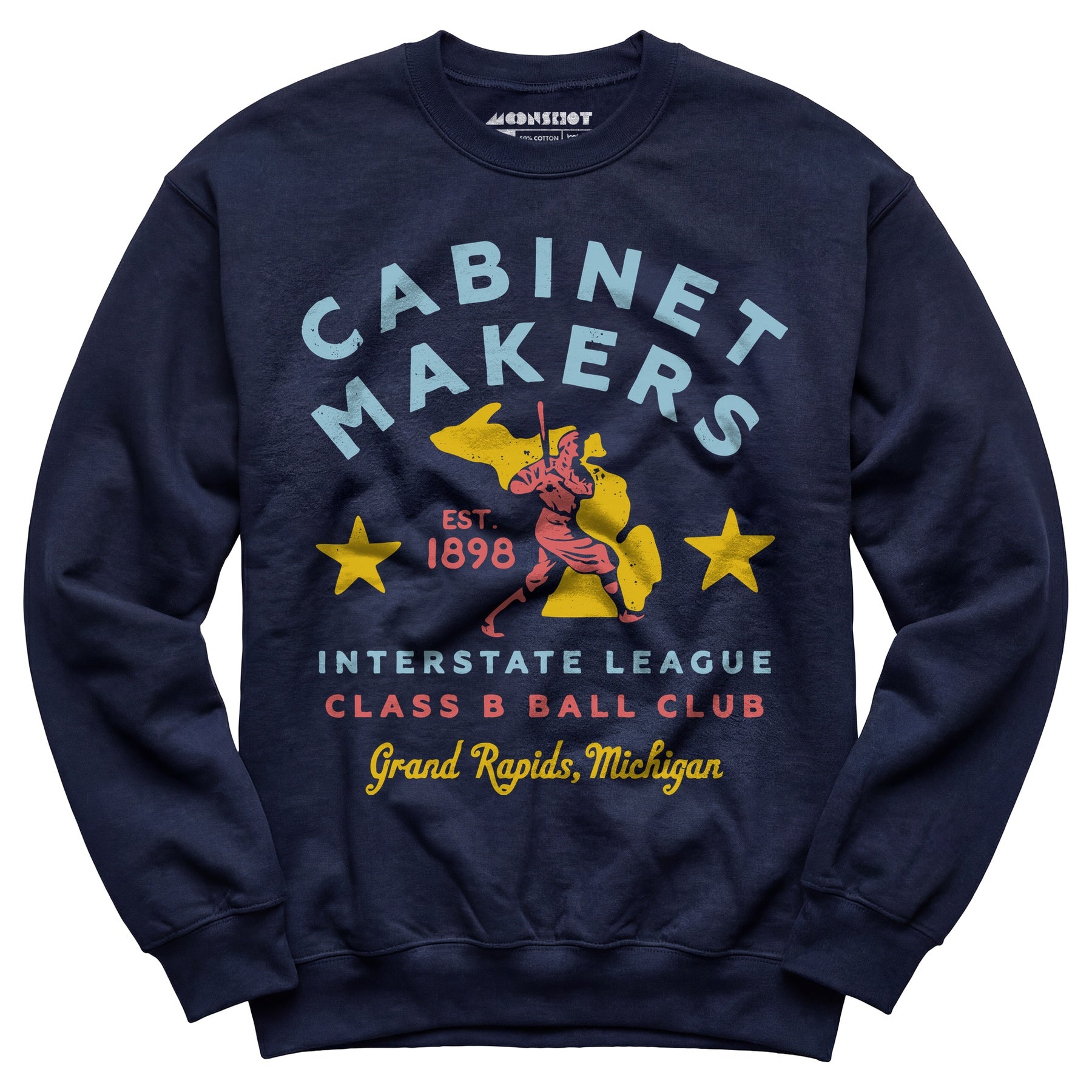Grand Rapids Cabinet Makers - Michigan - Vintage Defunct Baseball Teams - Unisex Sweatshirt