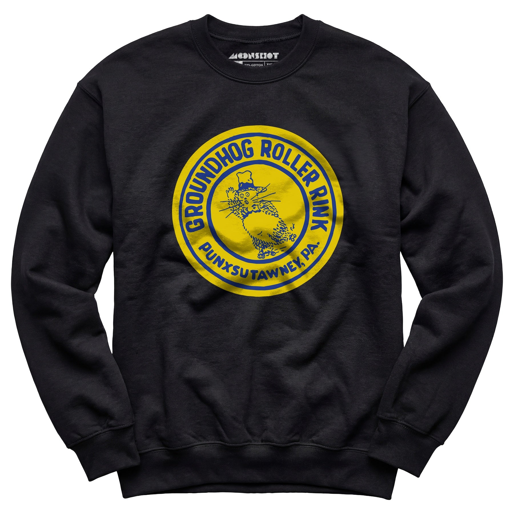 Groundhog Roller Rink - Punxsutawney, PA - Vintage Roller Rink - Unisex Sweatshirt