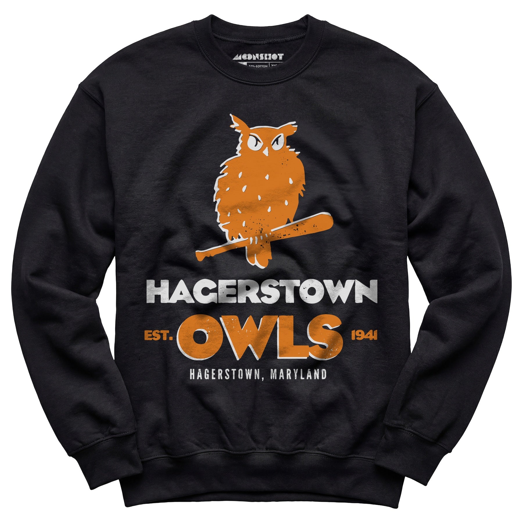 Hagerstown Owls - Maryland - Vintage Defunct Baseball Teams - Unisex Sweatshirt