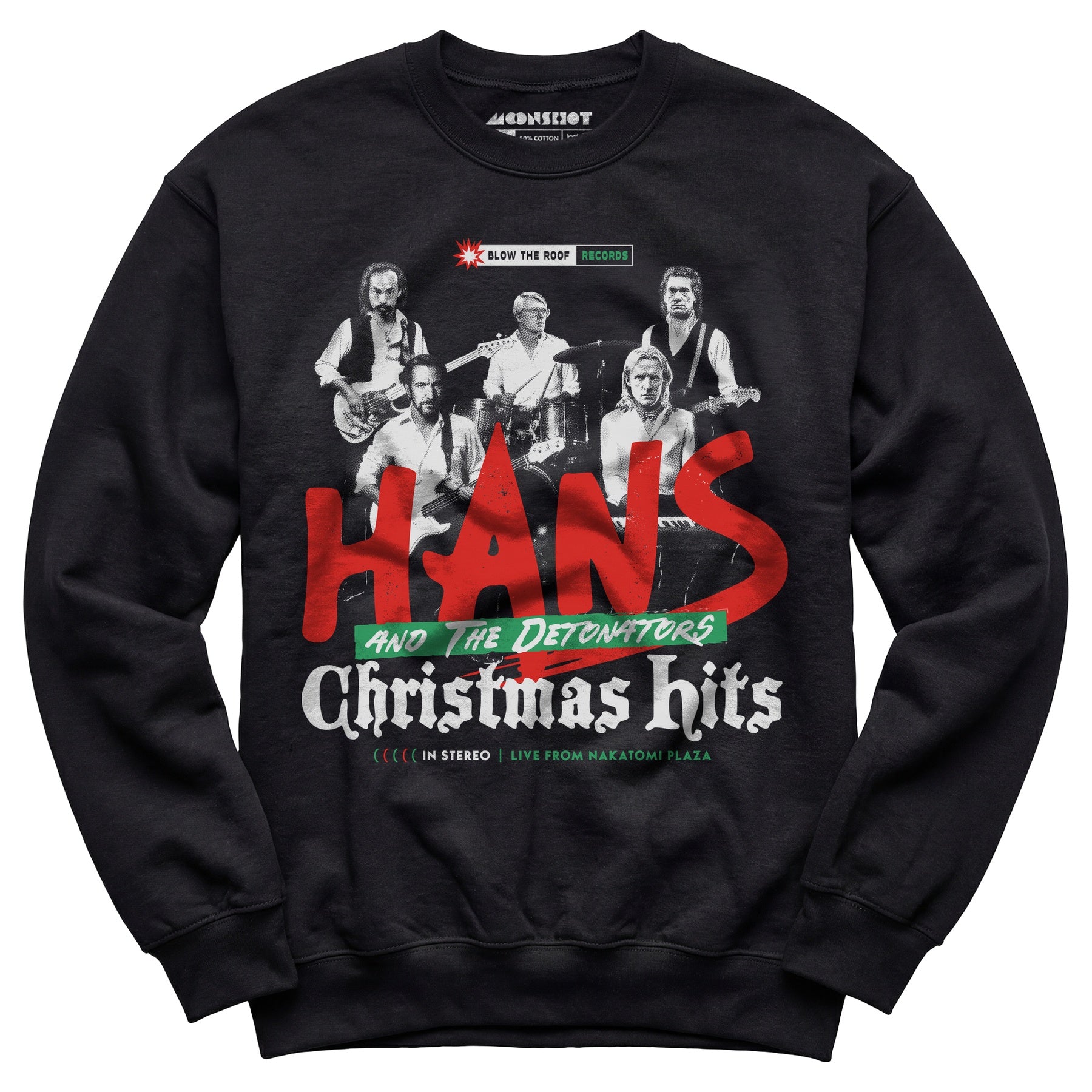 Hans and The Detonators Christmas Hits - Unisex Sweatshirt