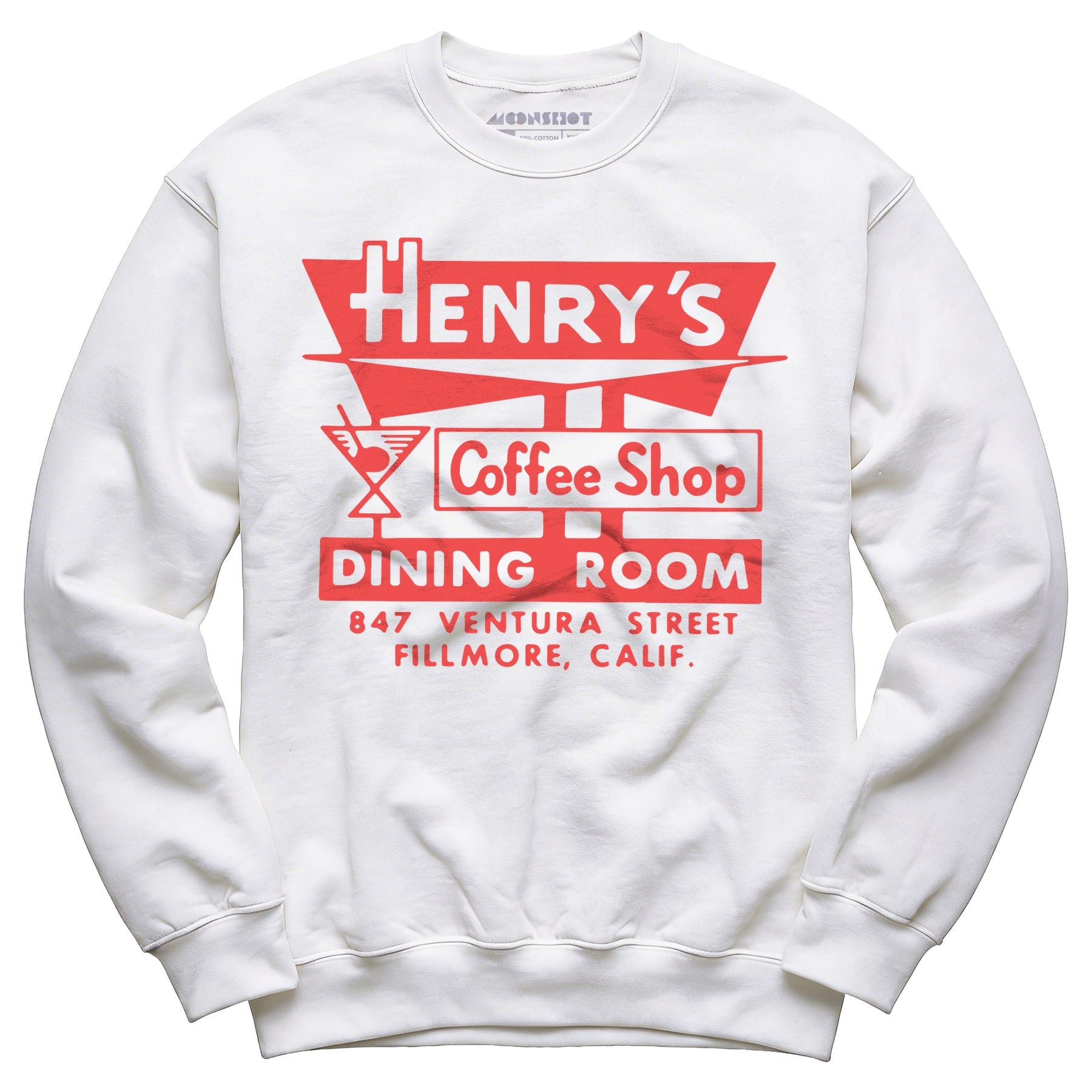 Henry's - Fillmore, CA - Vintage Restaurant - Unisex Sweatshirt
