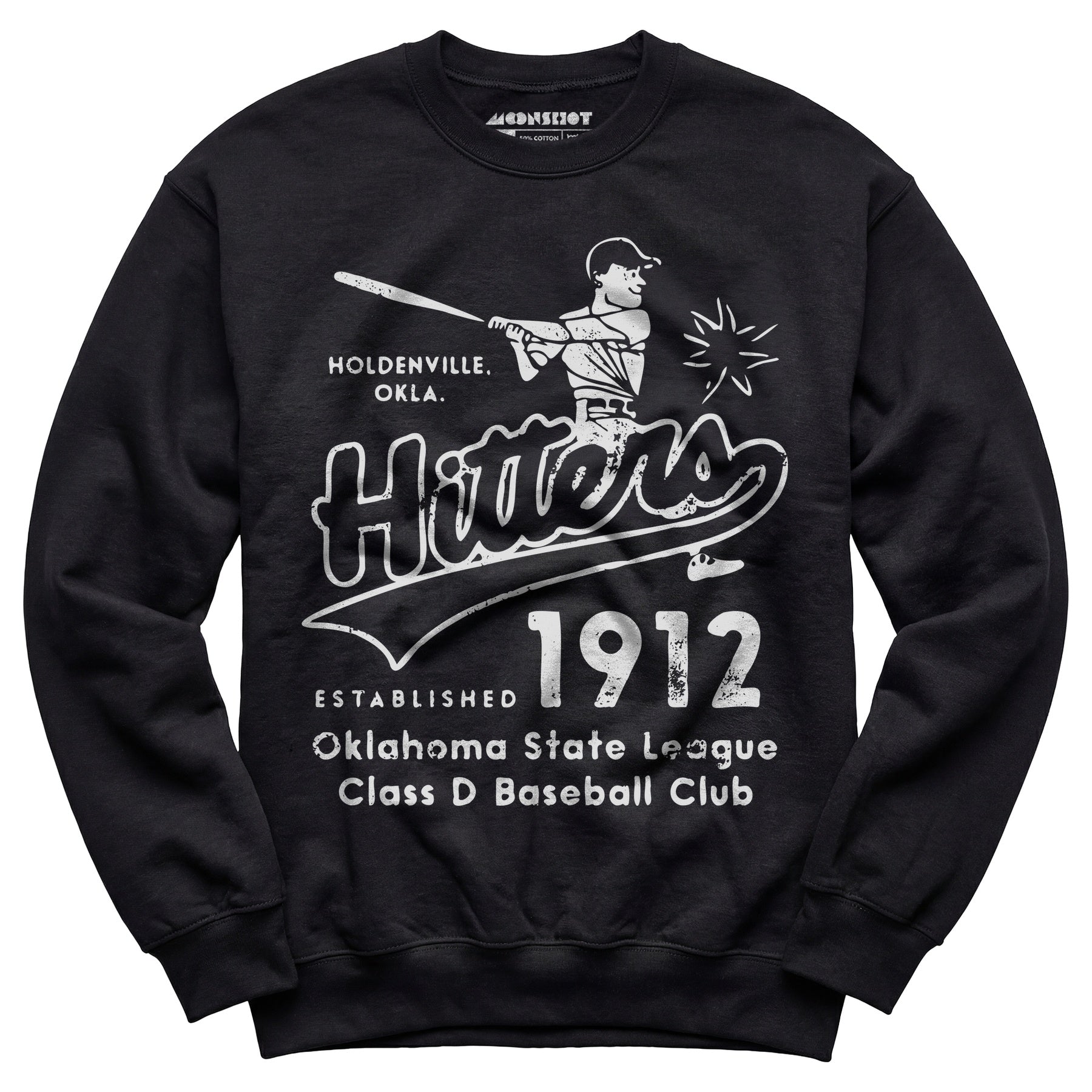 Holdenville Hitters - Oklahoma - Vintage Defunct Baseball Teams - Unisex Sweatshirt