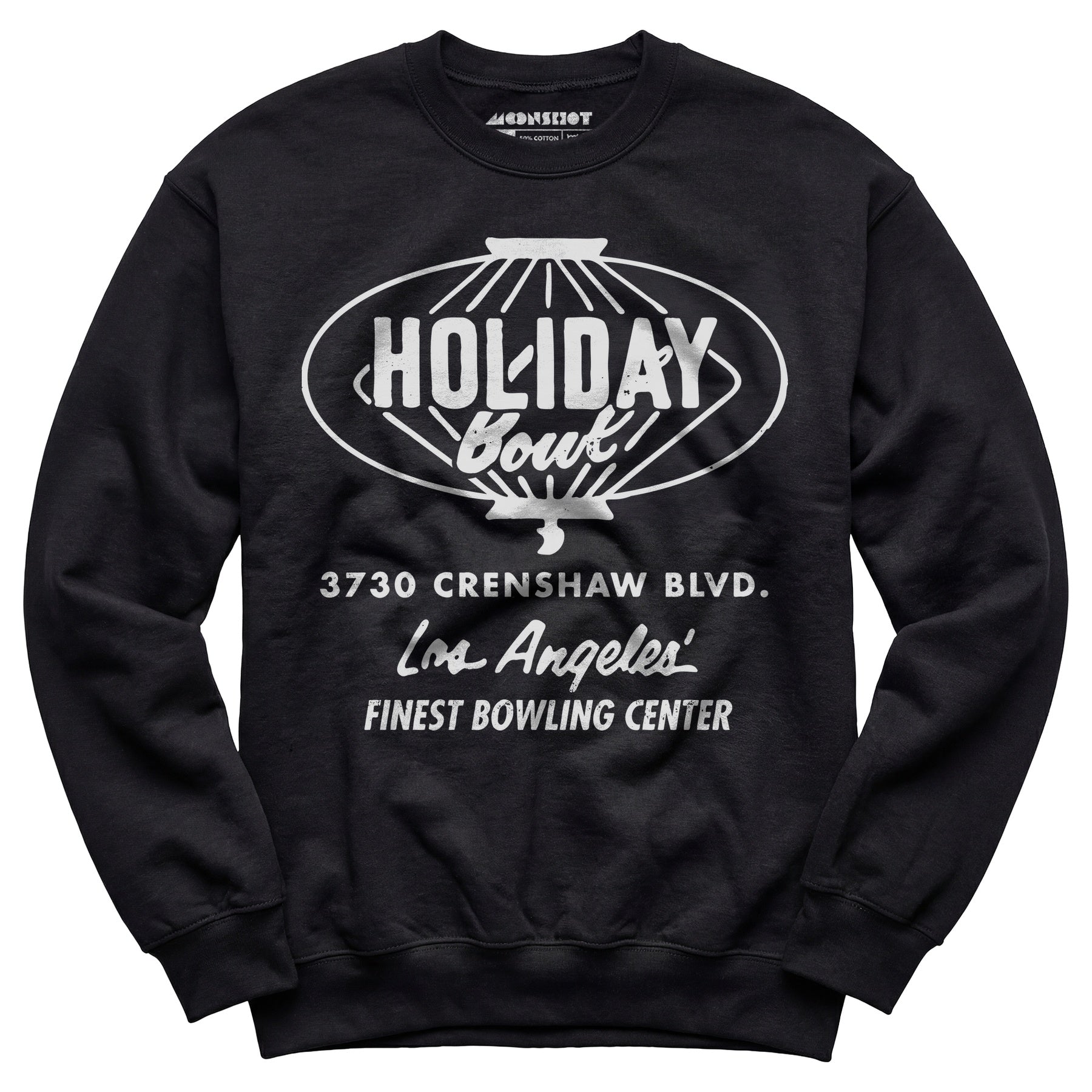 Holiday Bowl - Los Angeles, CA - Vintage Bowling Alley - Unisex Sweatshirt