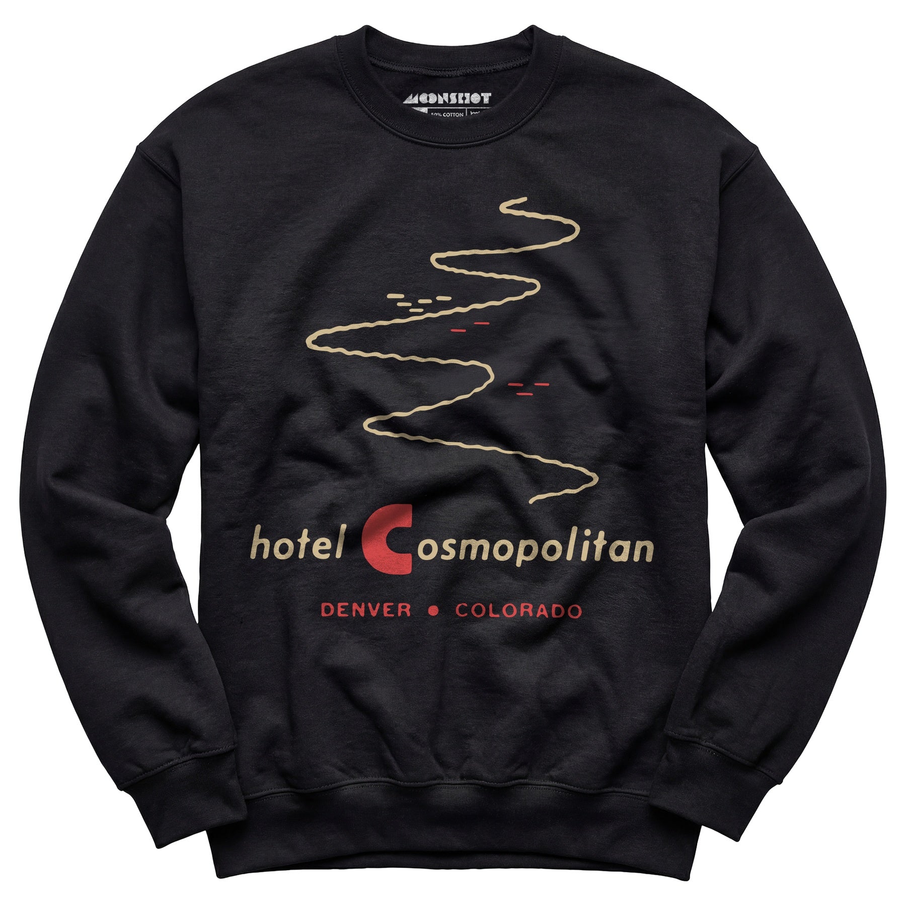 Hotel Cosmopolitan - Denver, CO - Vintage Hotel - Unisex Sweatshirt