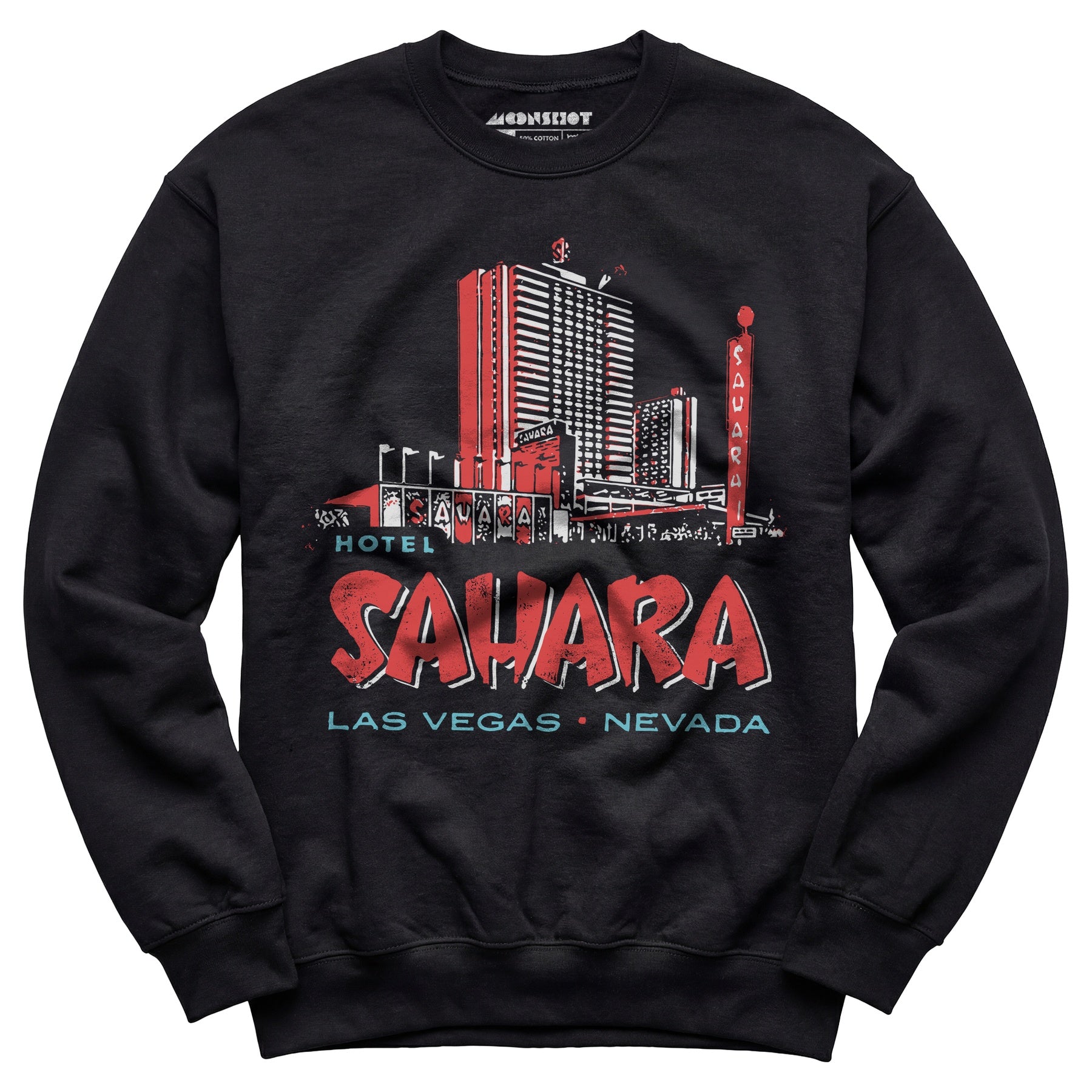 Hotel Sahara Exterior - Vintage Las Vegas - Unisex Sweatshirt
