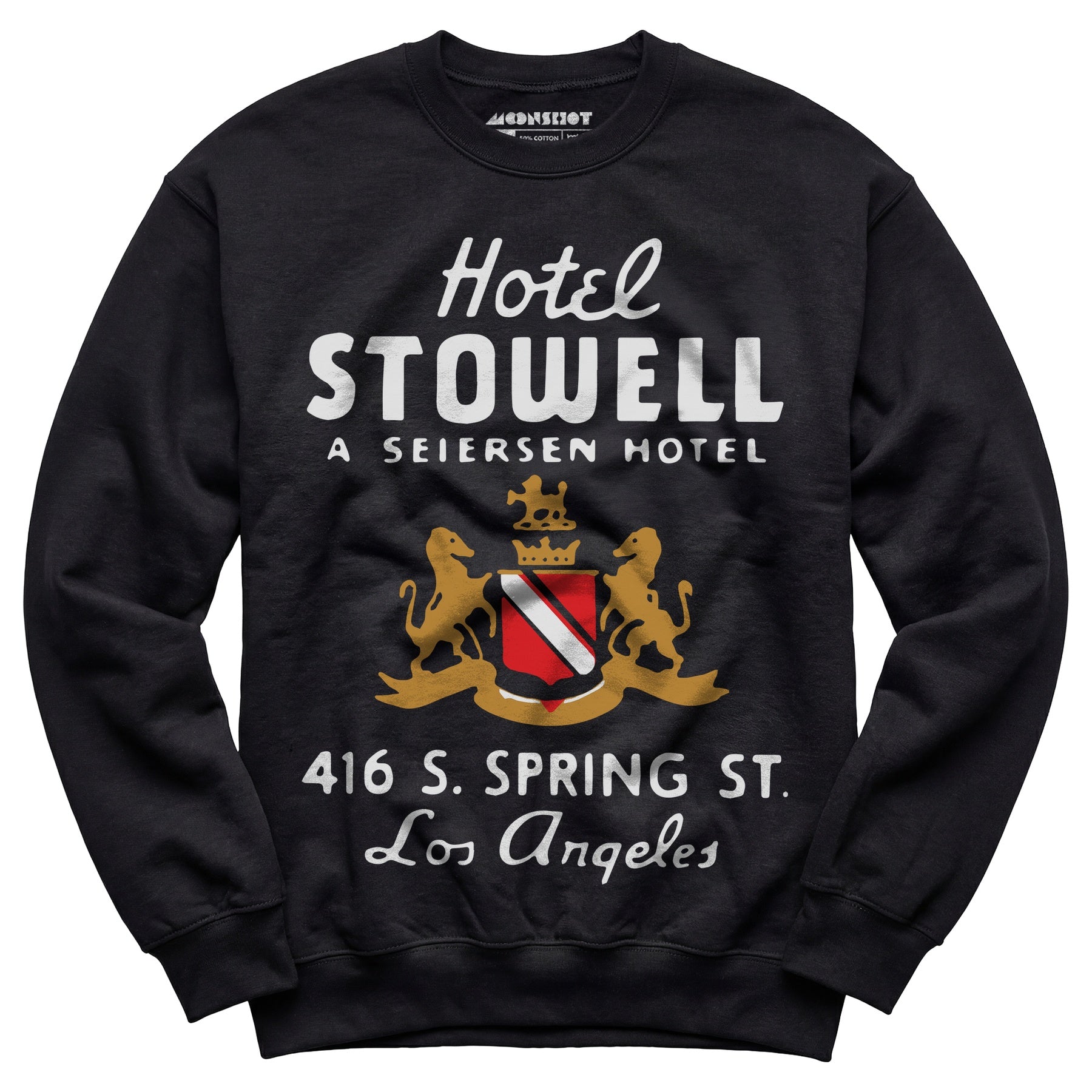 Hotel Stowell - Los Angeles, CA - Vintage Hotel - Unisex Sweatshirt