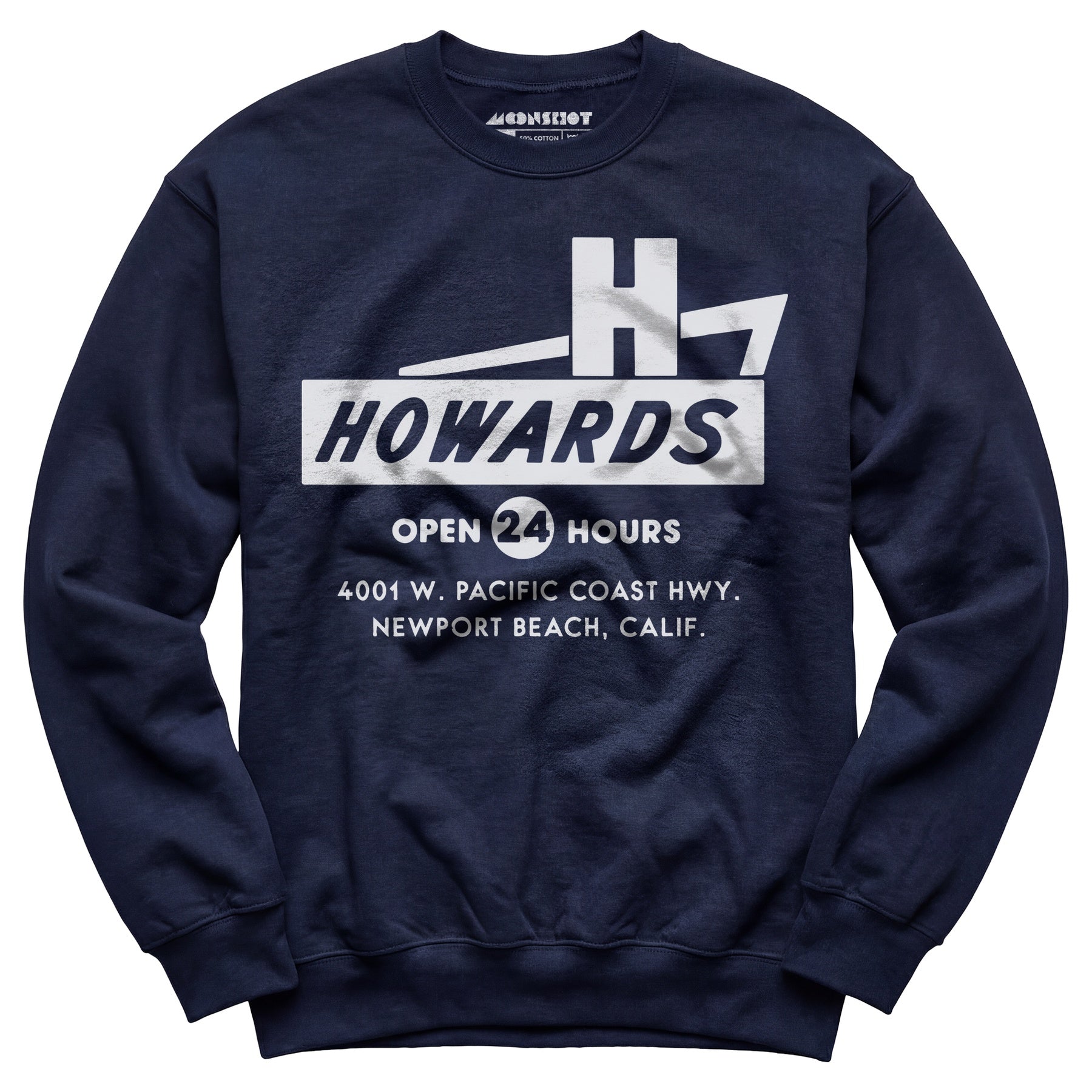 Howard's - Newport Beach, CA - Vintage Restaurant - Unisex Sweatshirt