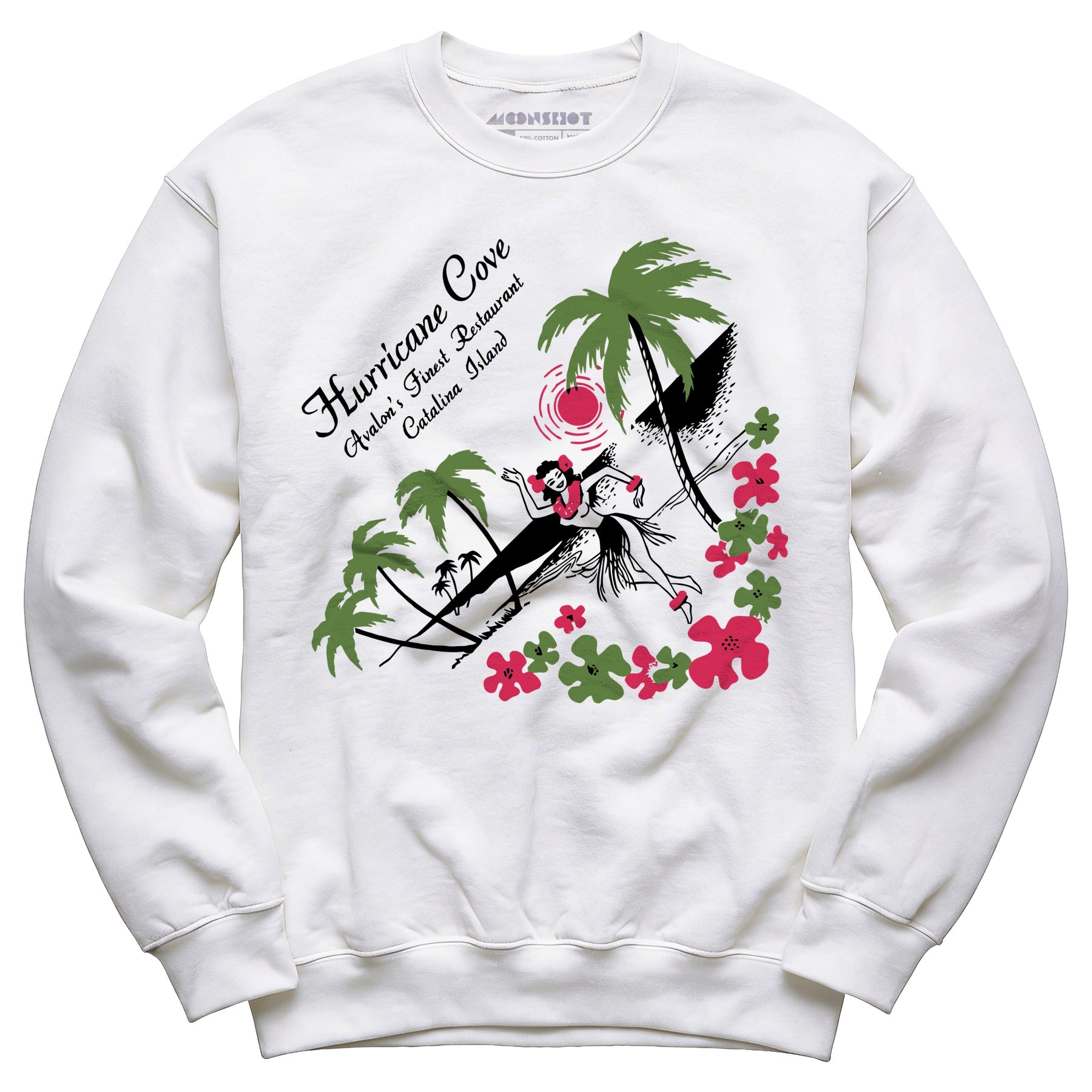 Hurricane Cove - Catalina Island, CA - Vintage Tiki Bar - Unisex Sweatshirt