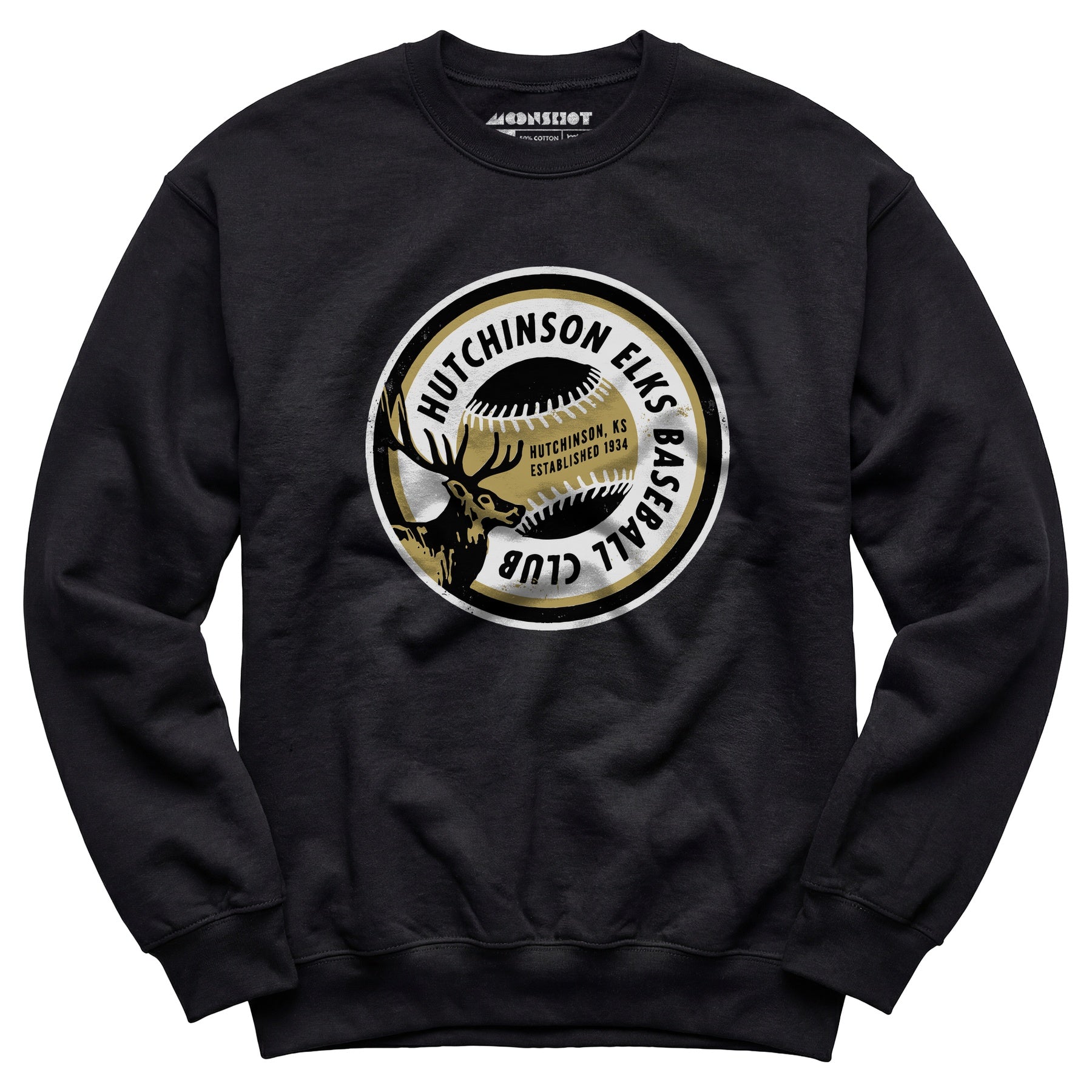Hutchinson Elks - Kansas - Vintage Defunct Baseball Teams - Unisex Sweatshirt