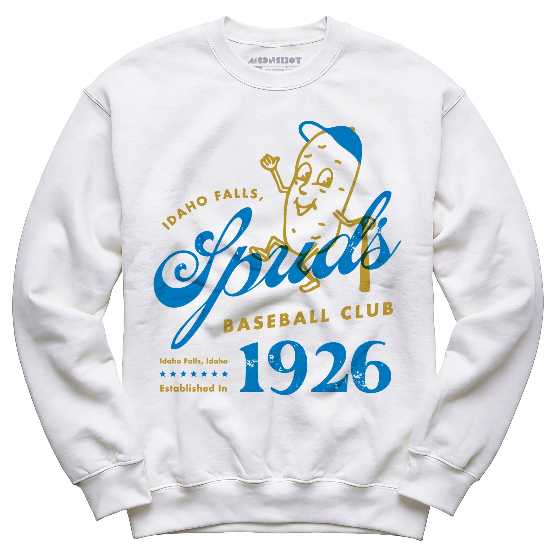 Idaho Falls Spuds - Idaho - Vintage Defunct Baseball Teams - Unisex Sweatshirt