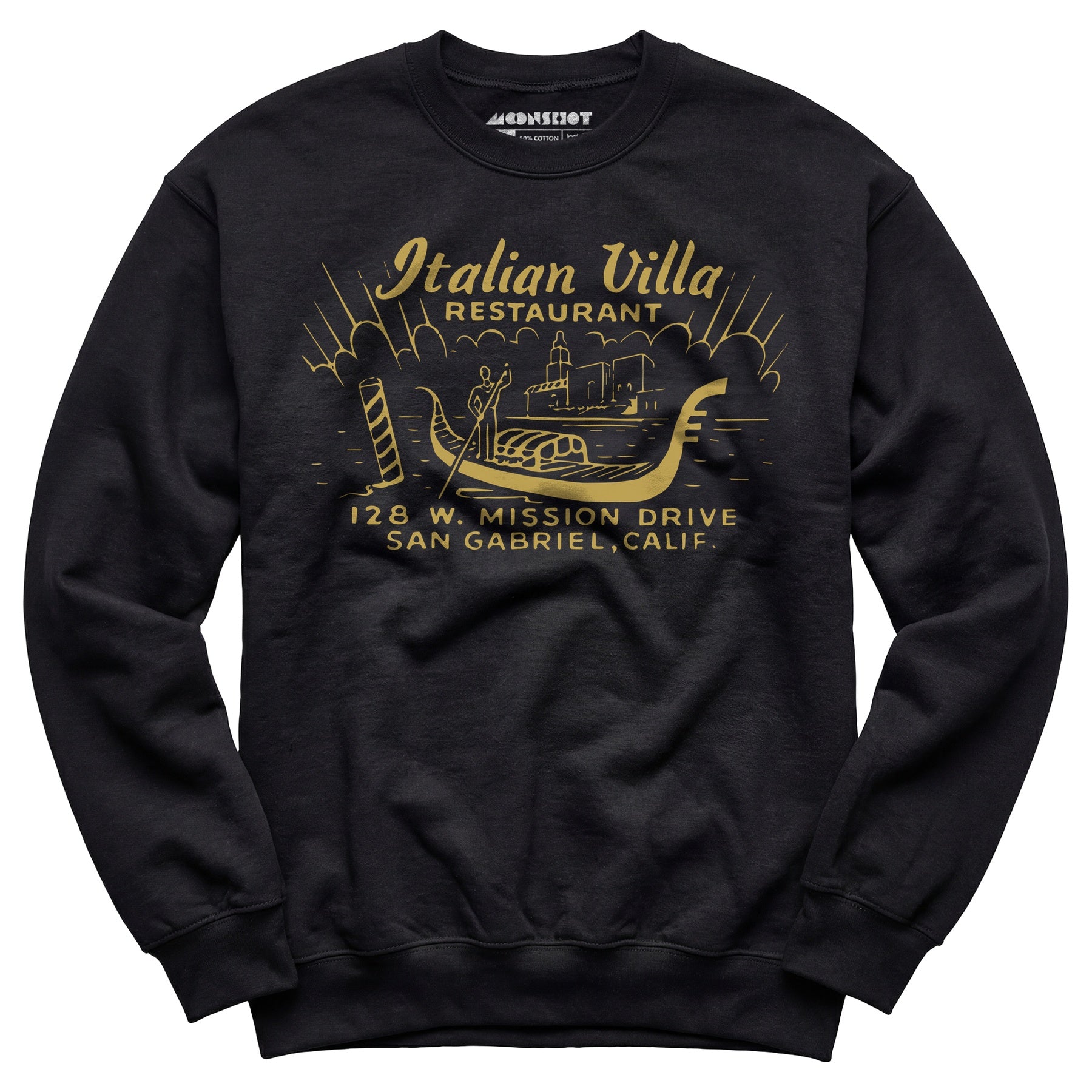 Italian Villa - San Gabriel, CA - Vintage Restaurant - Unisex Sweatshirt