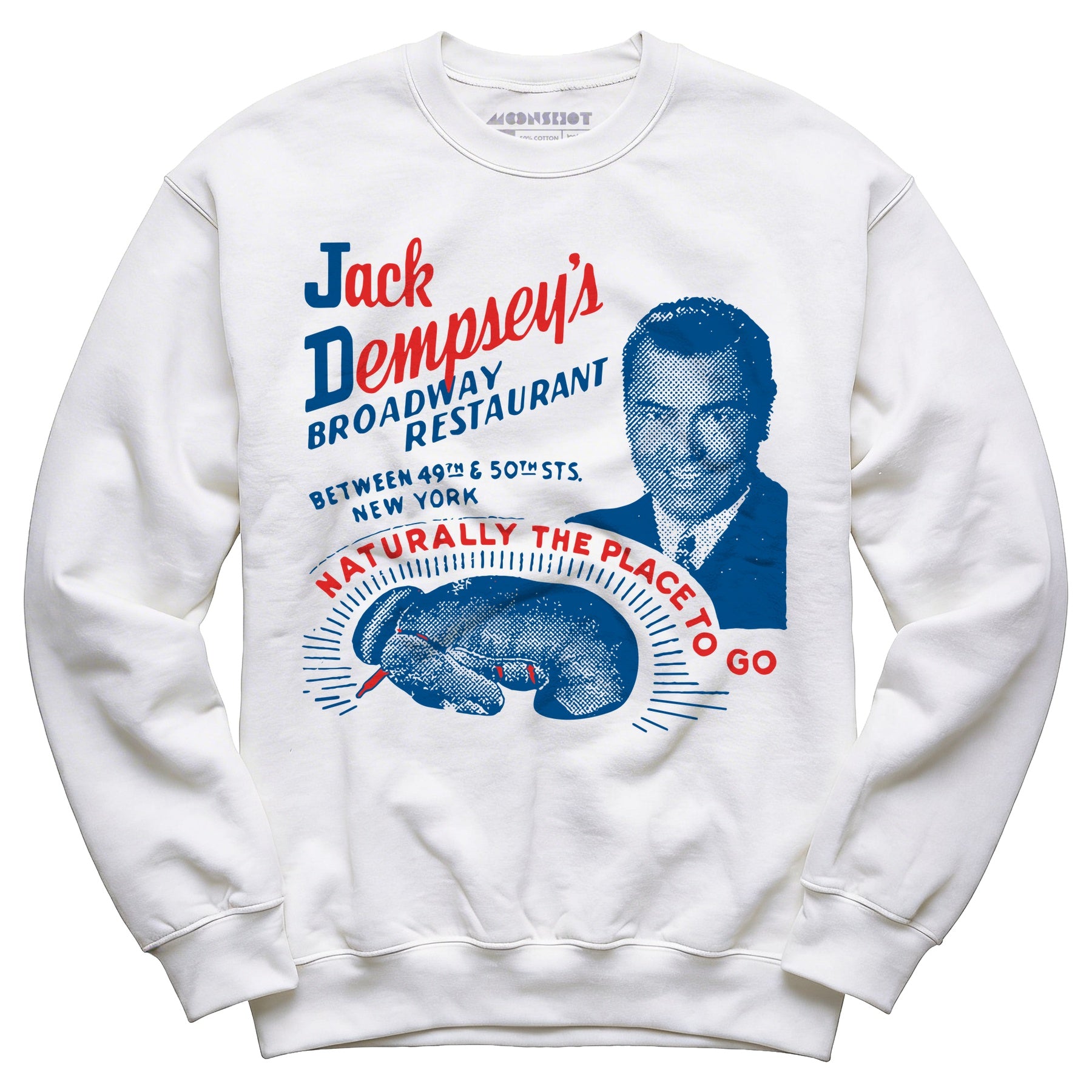 Jack Dempsey's v1 - Manhattan, NY - Vintage Restaurant - Unisex Sweatshirt