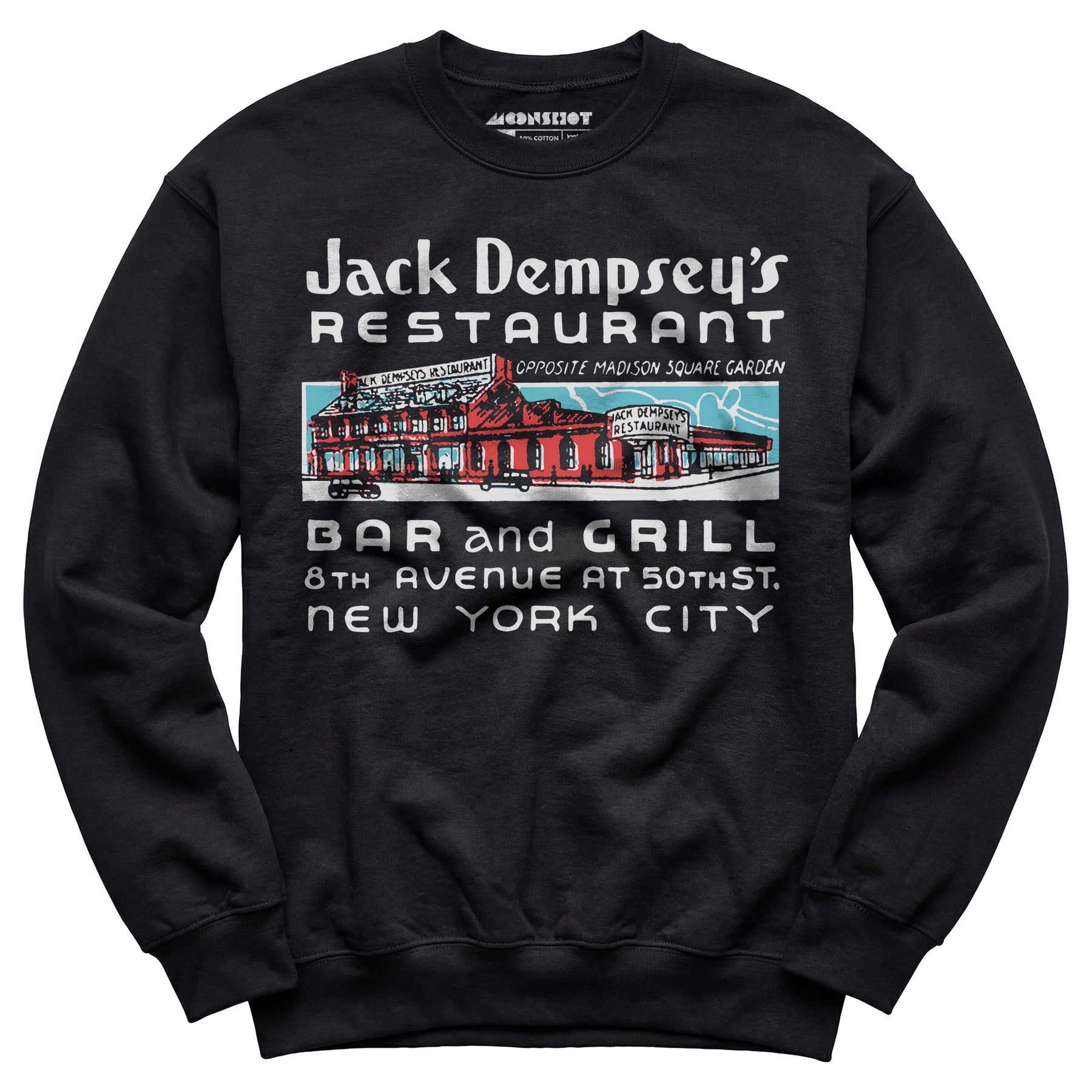 Jack Dempsey's v2 - Manhattan, NY - Vintage Restaurant - Unisex Sweatshirt