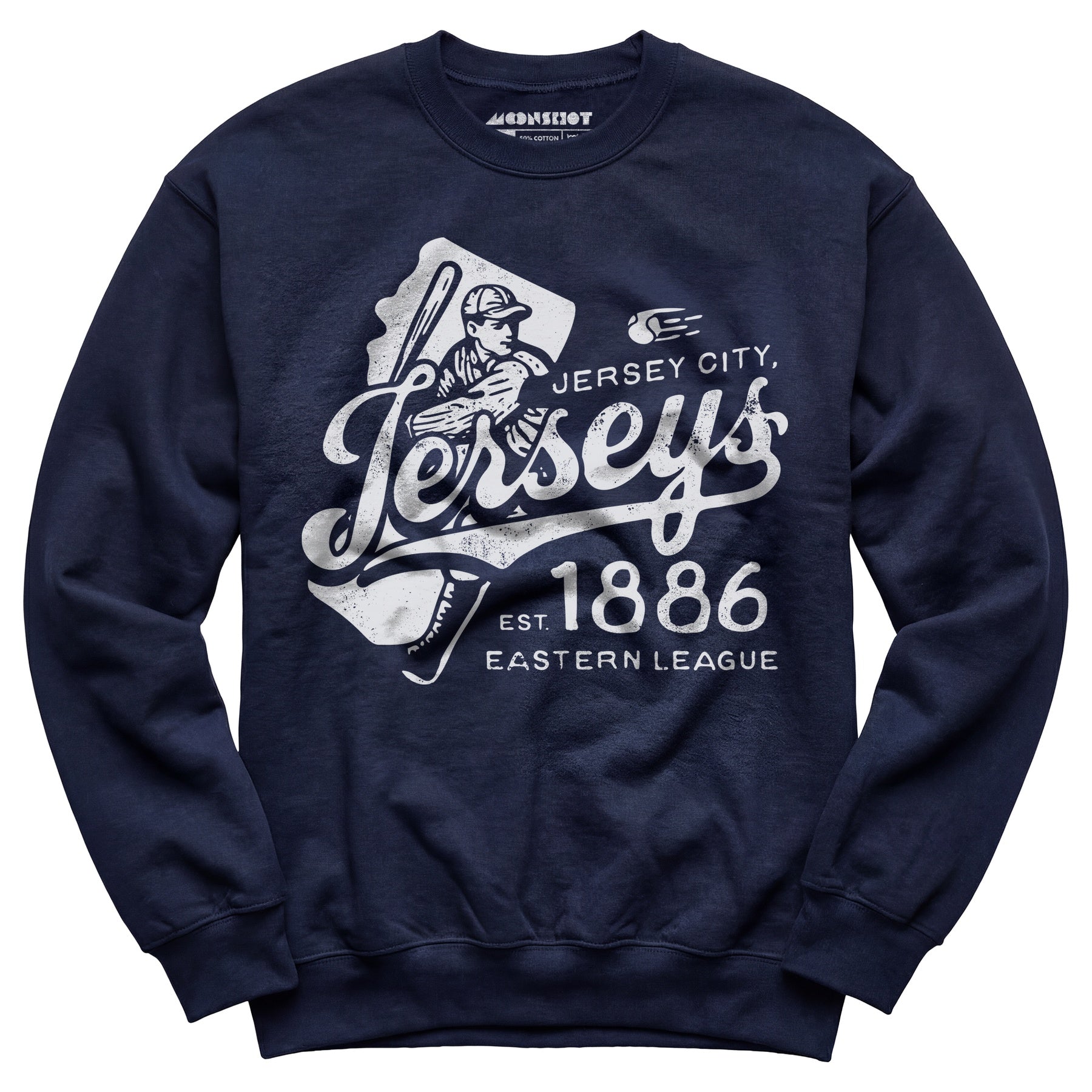 Jersey City Jerseys - New Jersey - Vintage Defunct Baseball Teams - Unisex Sweatshirt