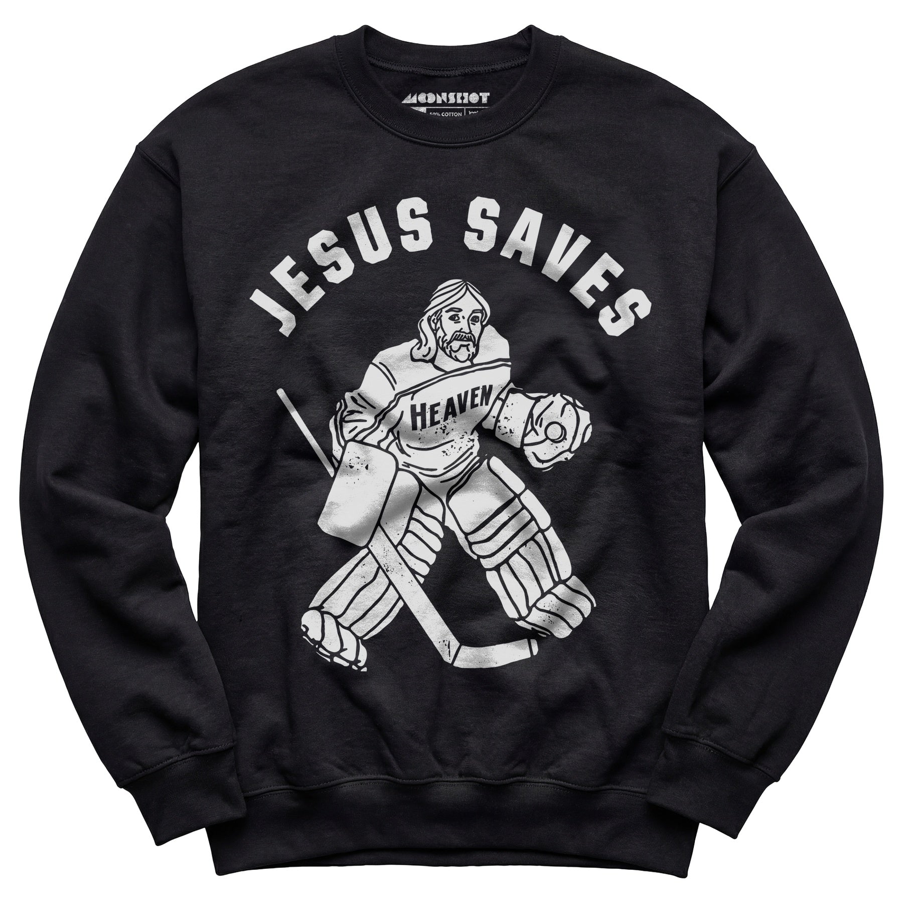 Jesus Saves - Hockey - Unisex Sweatshirt