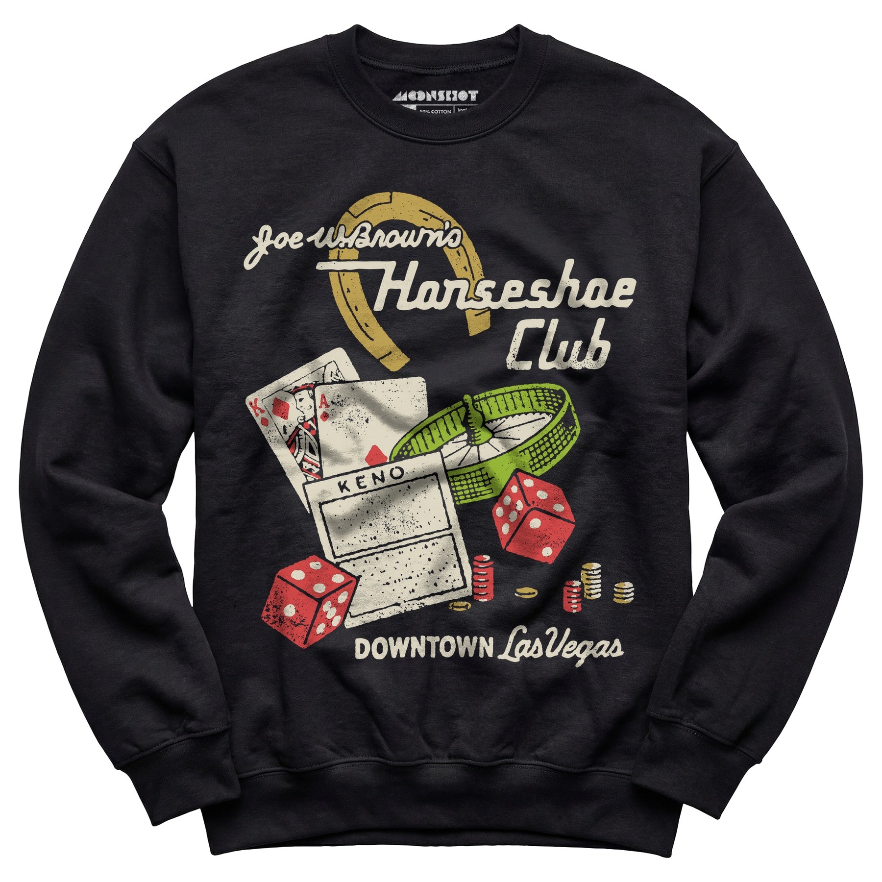 Joe W. Brown's Horseshoe Club - Vintage Las Vegas - Unisex Sweatshirt