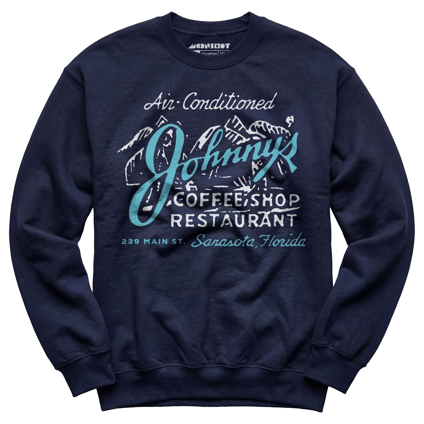 Johnny's - Sarasota, FL - Vintage Restaurant - Unisex Sweatshirt