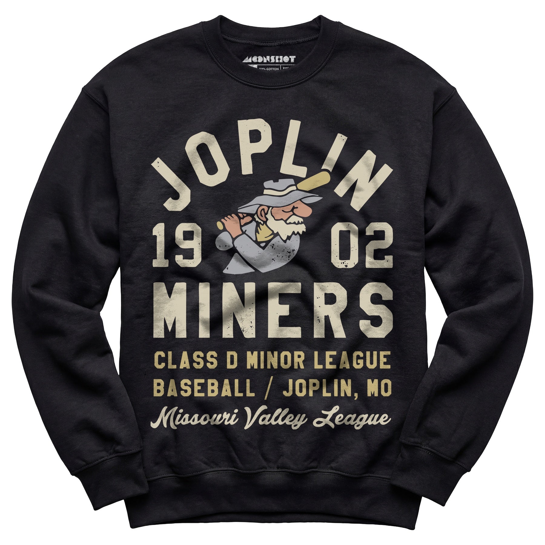 Joplin Miners - Missouri - Vintage Defunct Baseball Teams - Unisex Sweatshirt