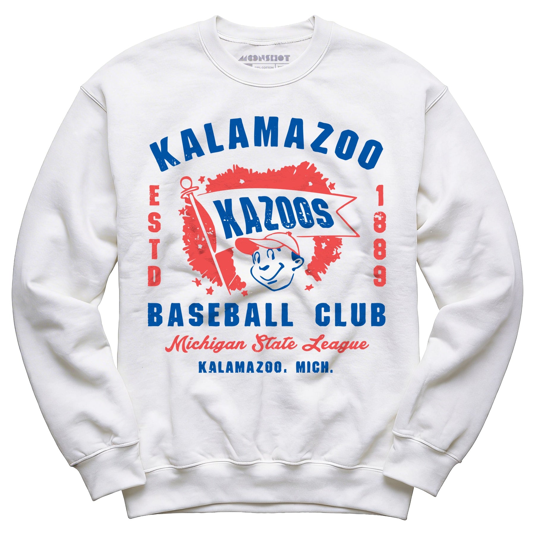 Kalamazoo Kazoos - Michigan - Vintage Defunct Baseball Teams - Unisex Sweatshirt