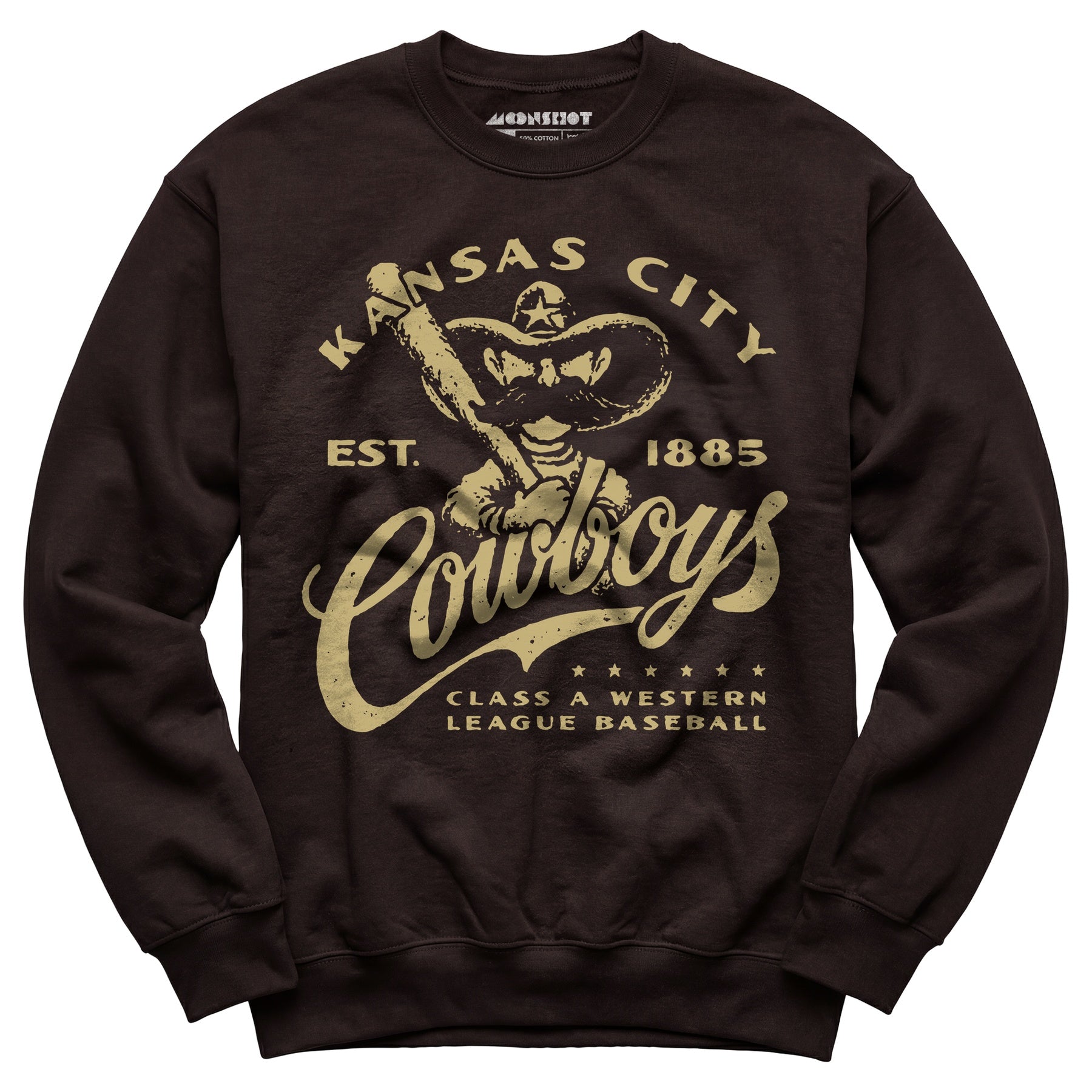 Kansas City Cowboys - Missouri - Vintage Defunct Baseball Teams - Unisex Sweatshirt