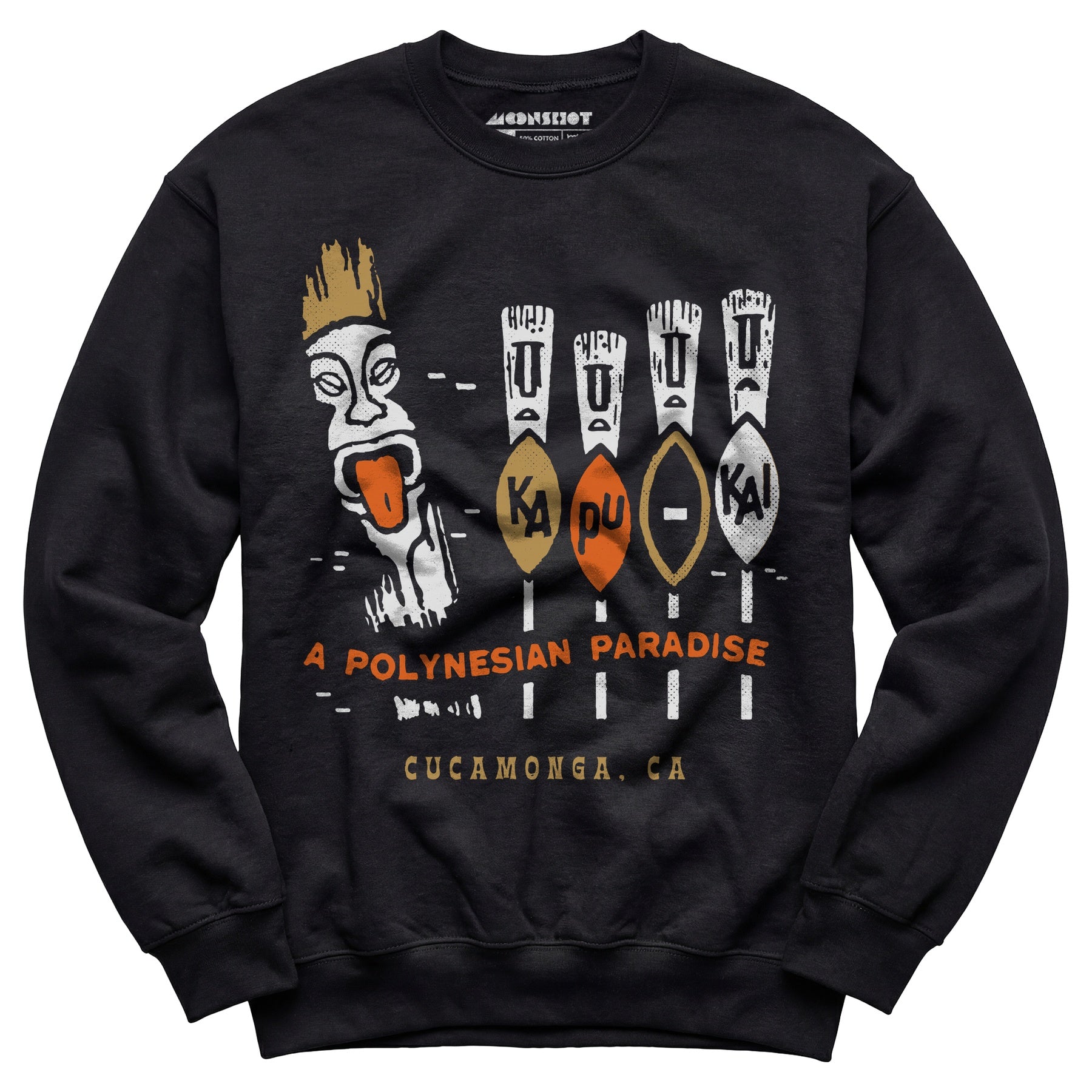 Kapu Kai - Cucamonga, CA - Vintage Tiki Bar - Unisex Sweatshirt