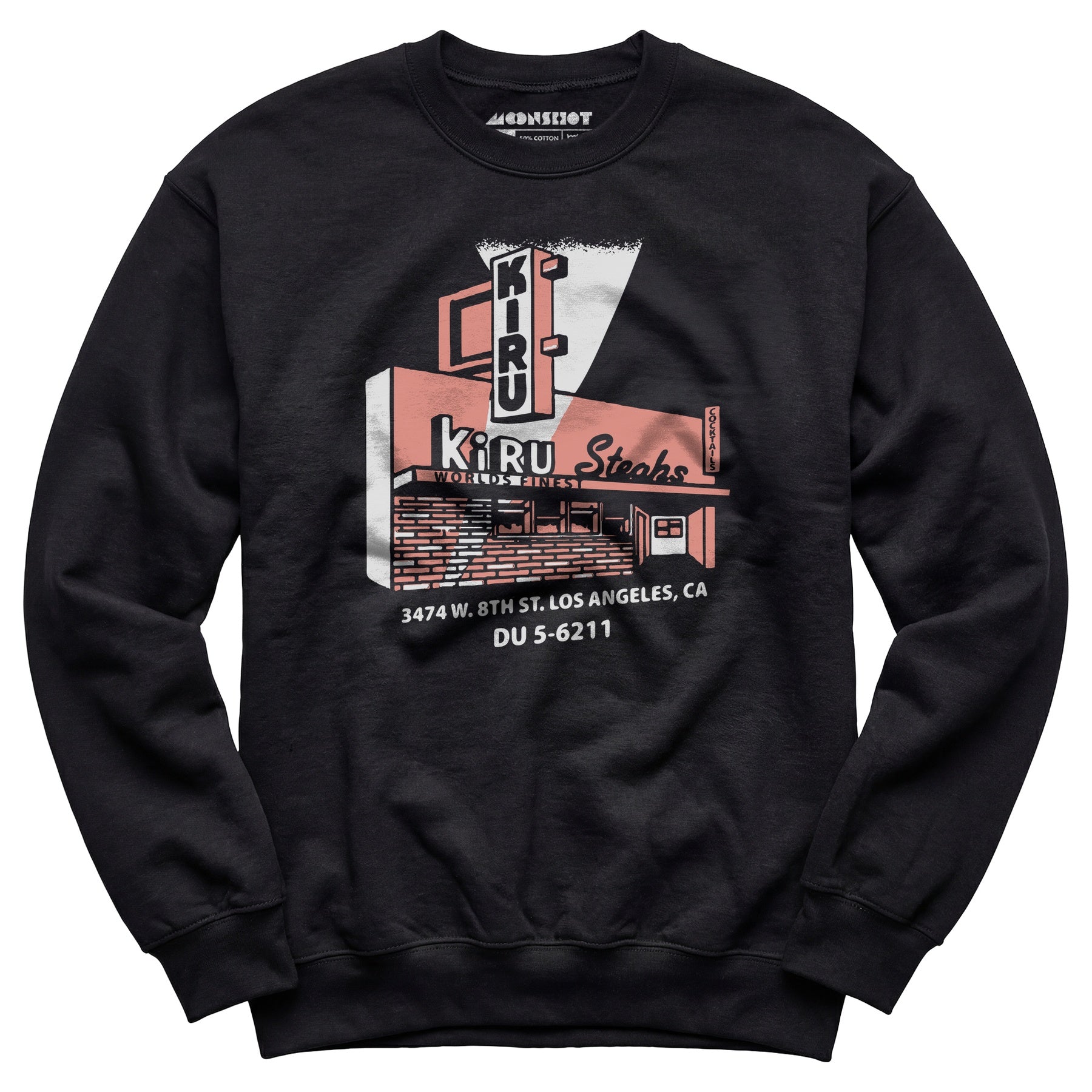 Kiru Steaks - Los Angeles, CA - Vintage Restaurant - Unisex Sweatshirt
