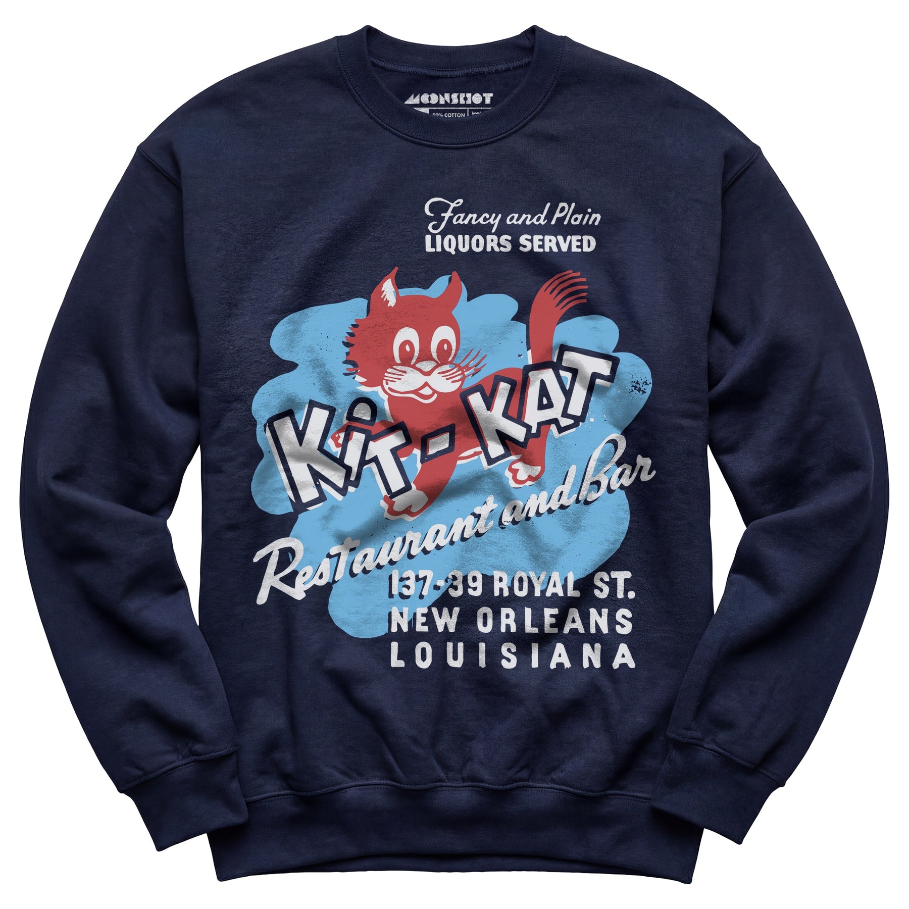 Kit-Kat - New Orleans, LA - Vintage Restaurant - Unisex Sweatshirt