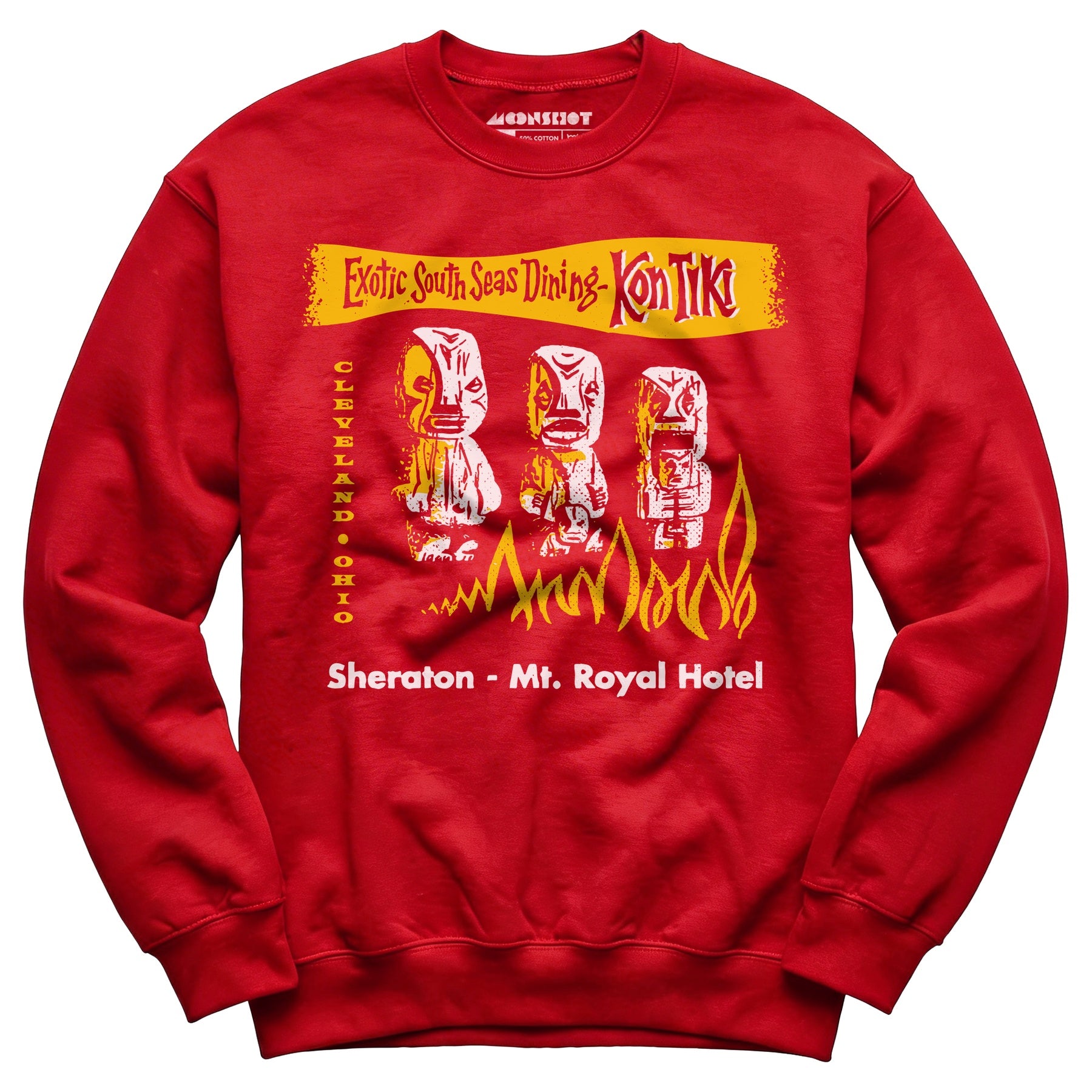 Kon-Tiki v2 - Cleveland, OH - Vintage Tiki Bar - Unisex Sweatshirt