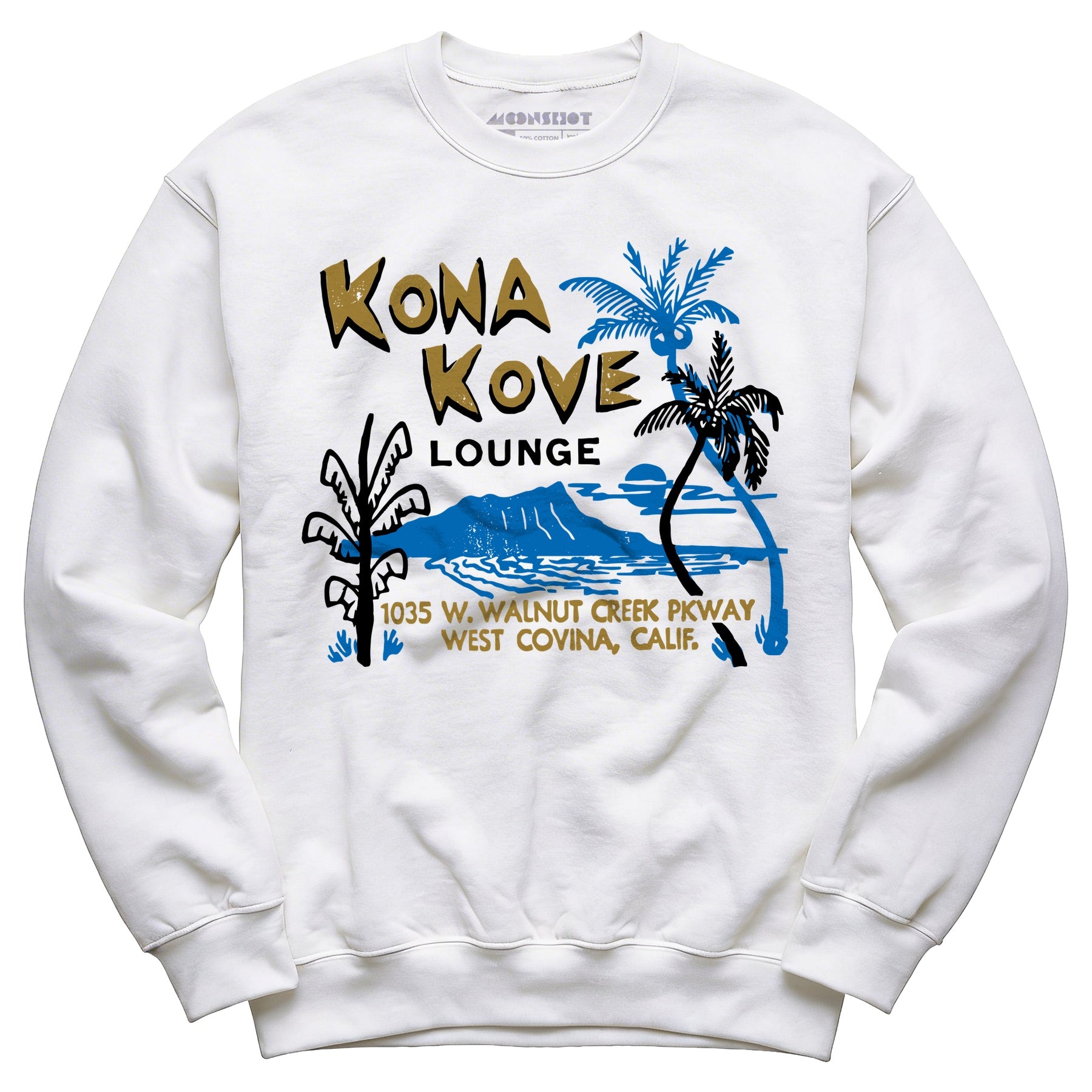 Kona Kove Lounge - West Covina, CA - Vintage Tiki Bar - Unisex Sweatshirt