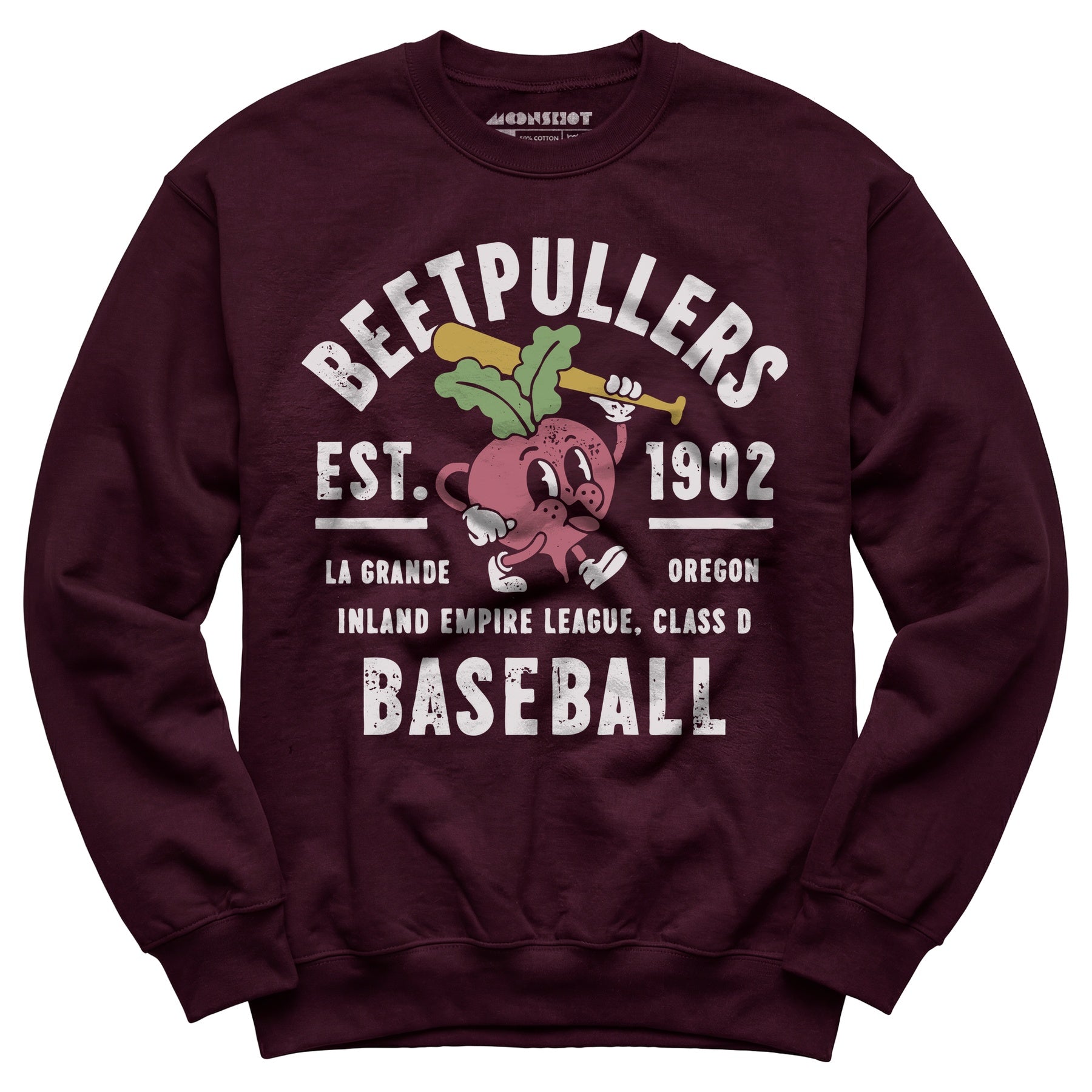 La Grande Beetpullers - Oregon - Vintage Defunct Baseball Teams - Unisex Sweatshirt