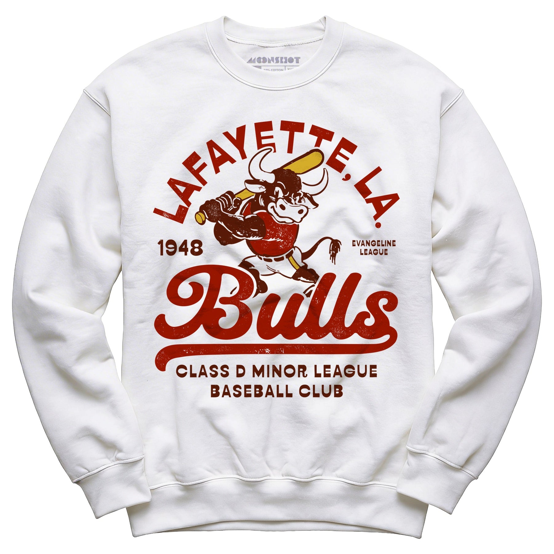 Lafayette Bulls - Louisiana - Vintage Defunct Baseball Teams - Unisex Sweatshirt